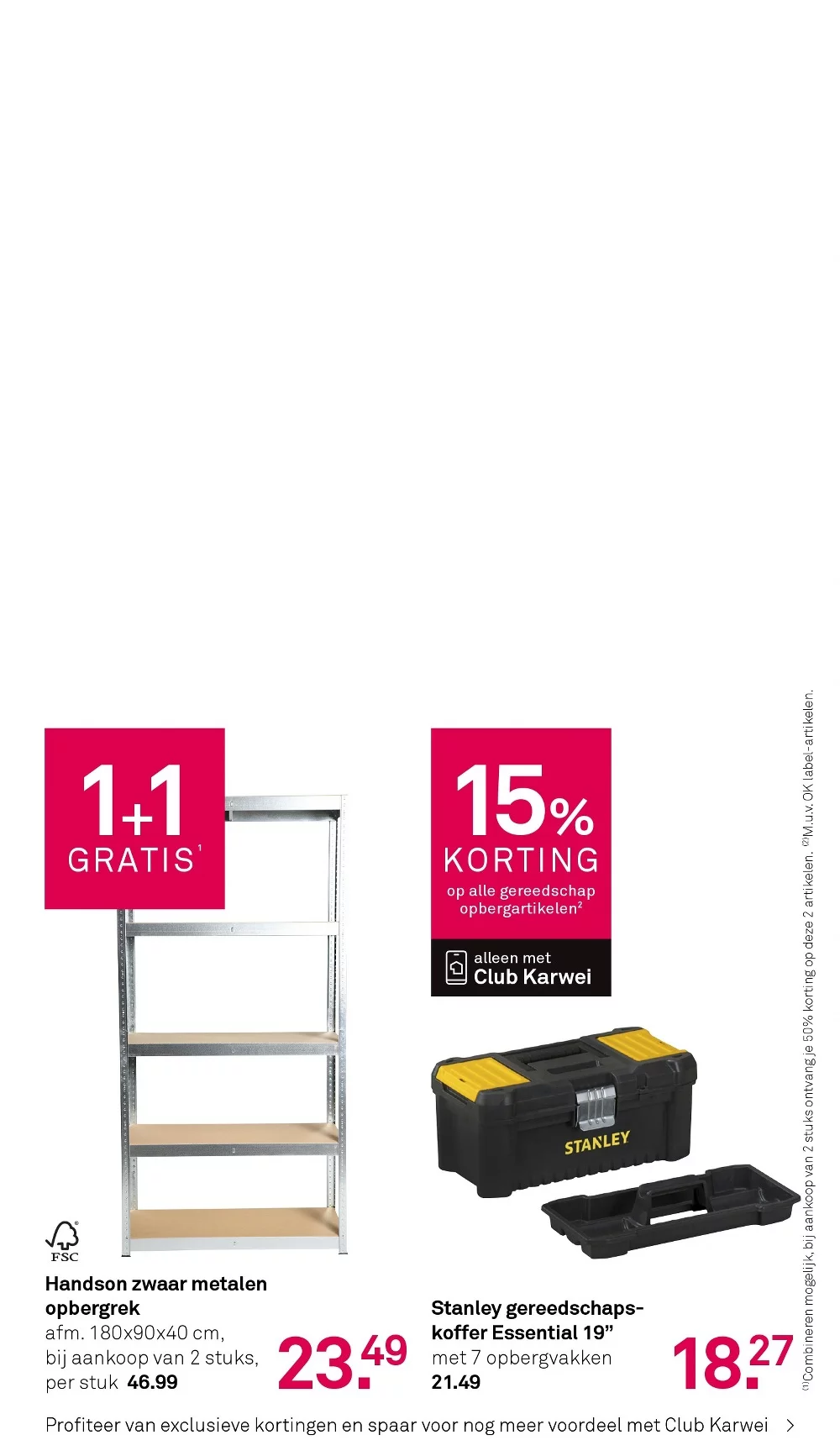 Karwei folder week 7 2026 27