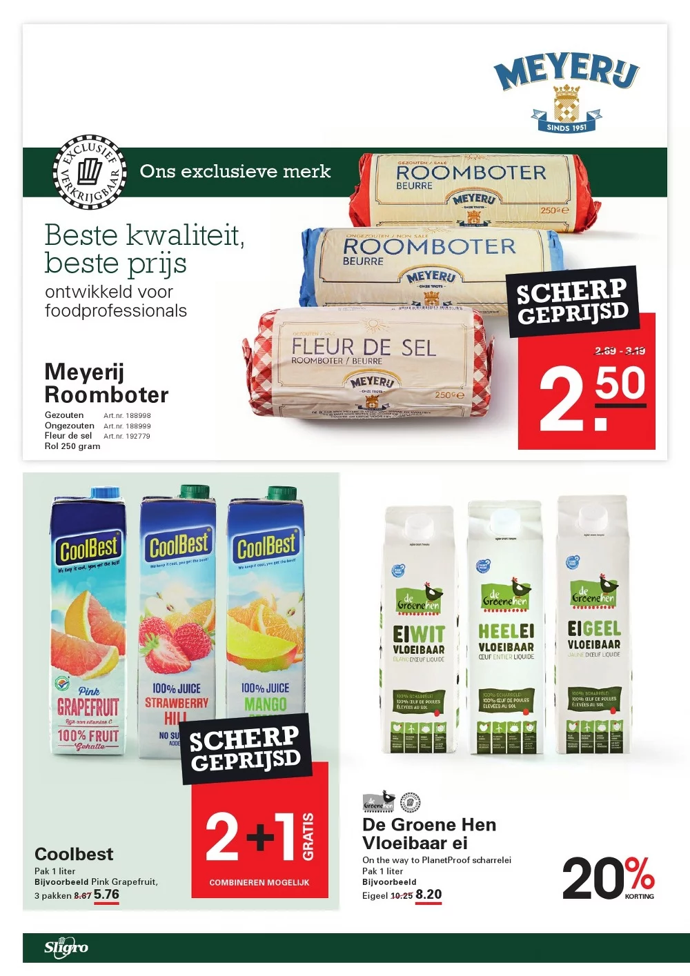 Sligro folder week 6 7 28