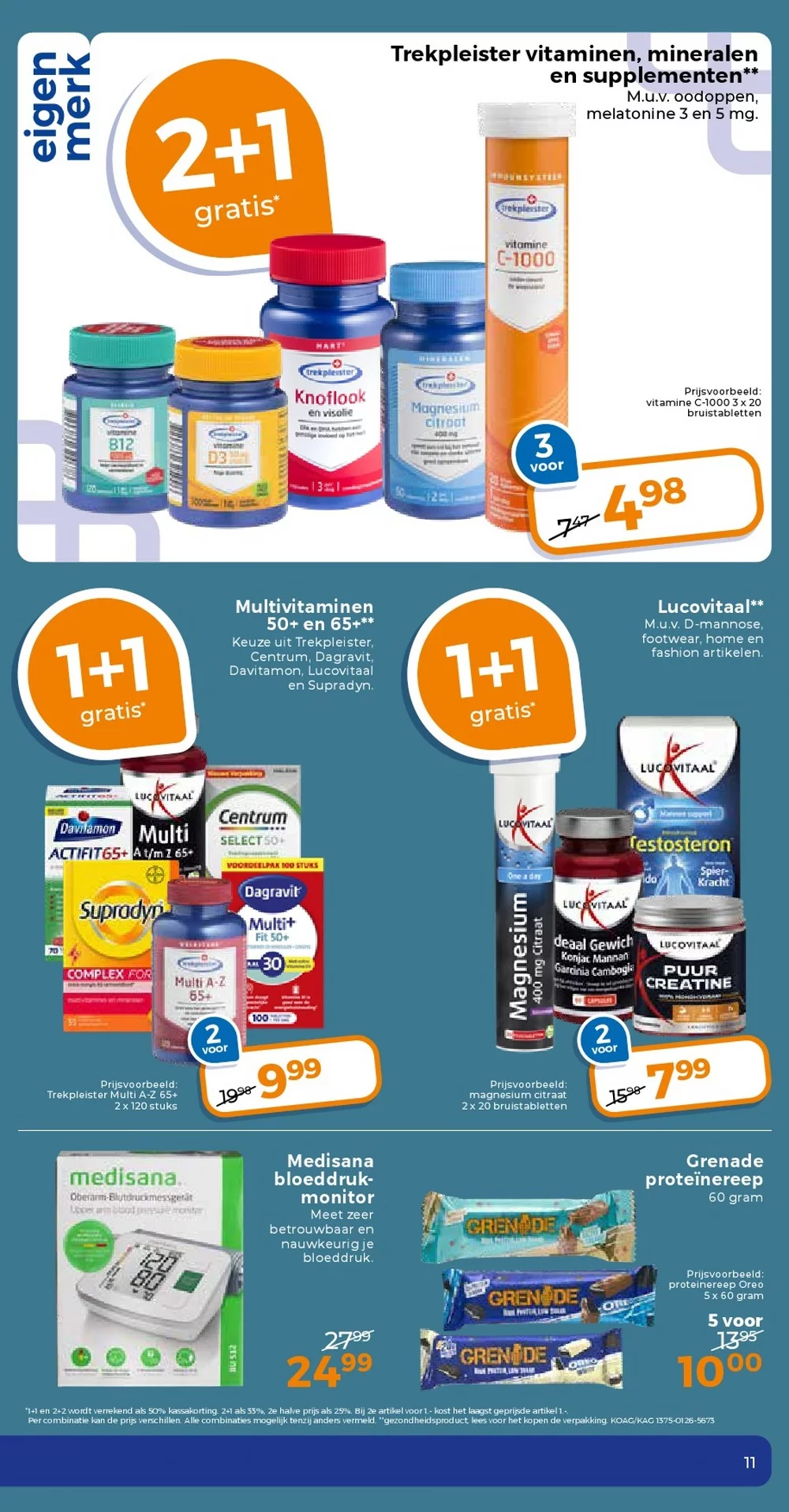 Trekpleister folder week 7 11