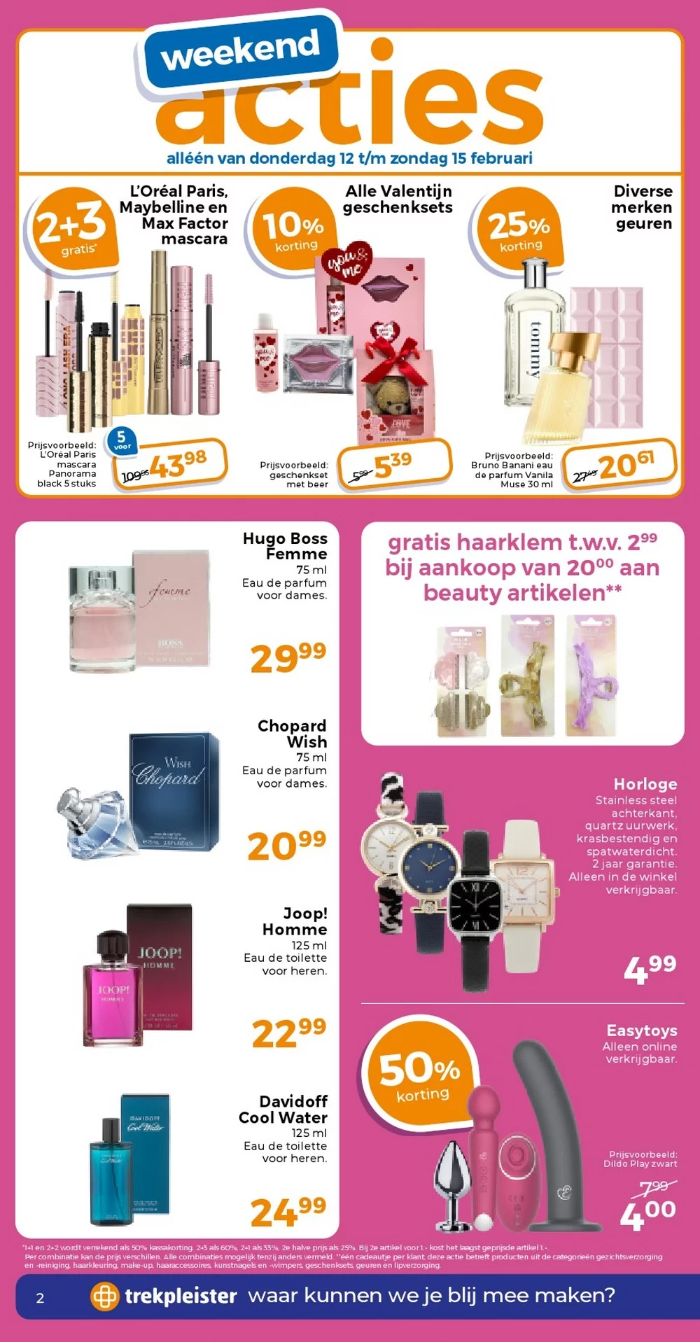 Trekpleister Folder 09-02-2026 | Pak Extra Korting & Voordeel 2 Trekpleister folder week 7 2