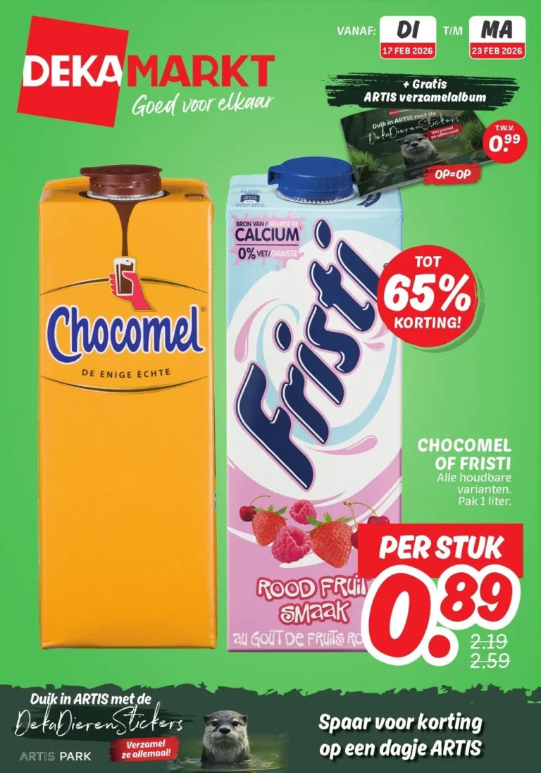 dekamarkt folder week 8