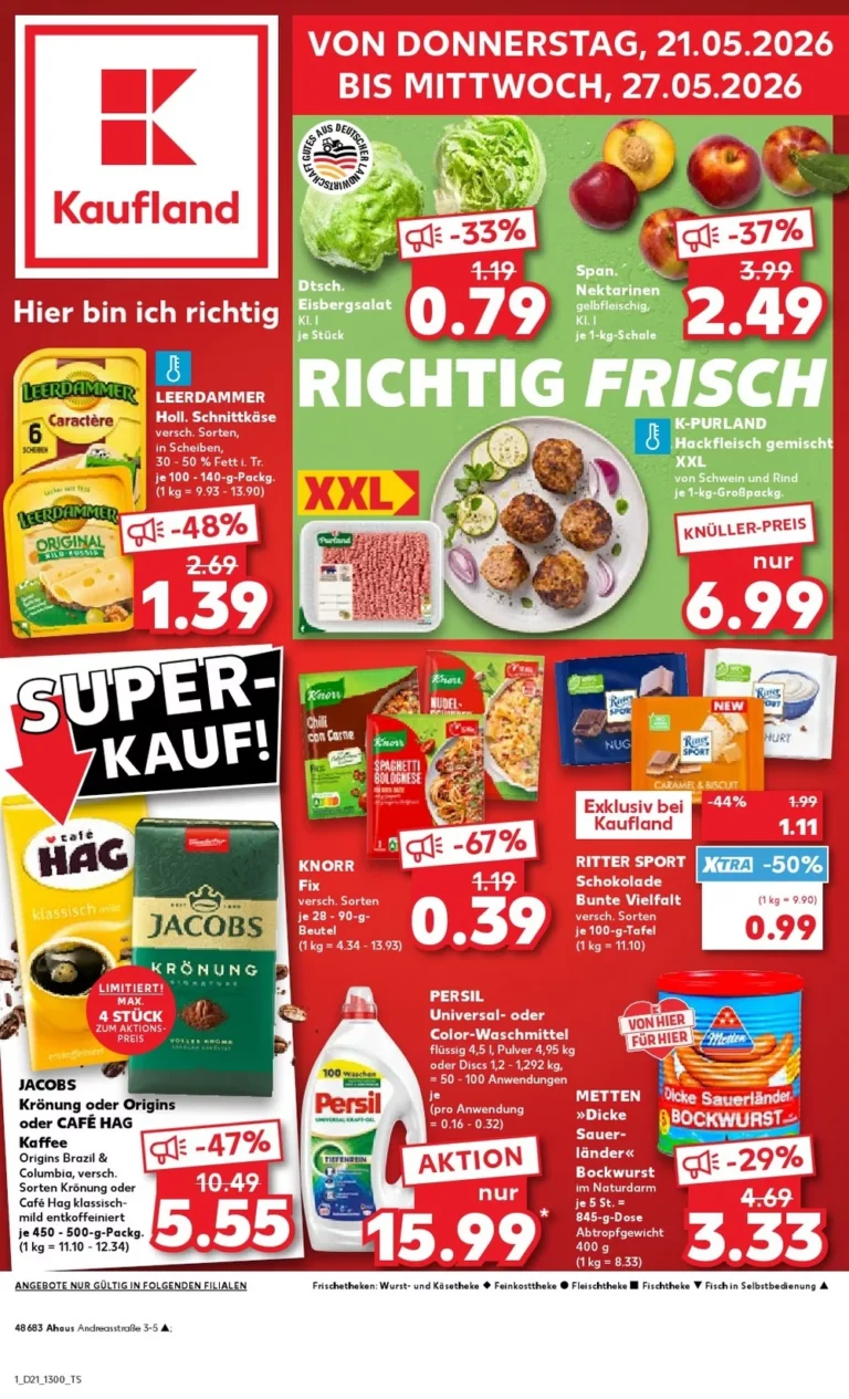 kaufland folder week 21