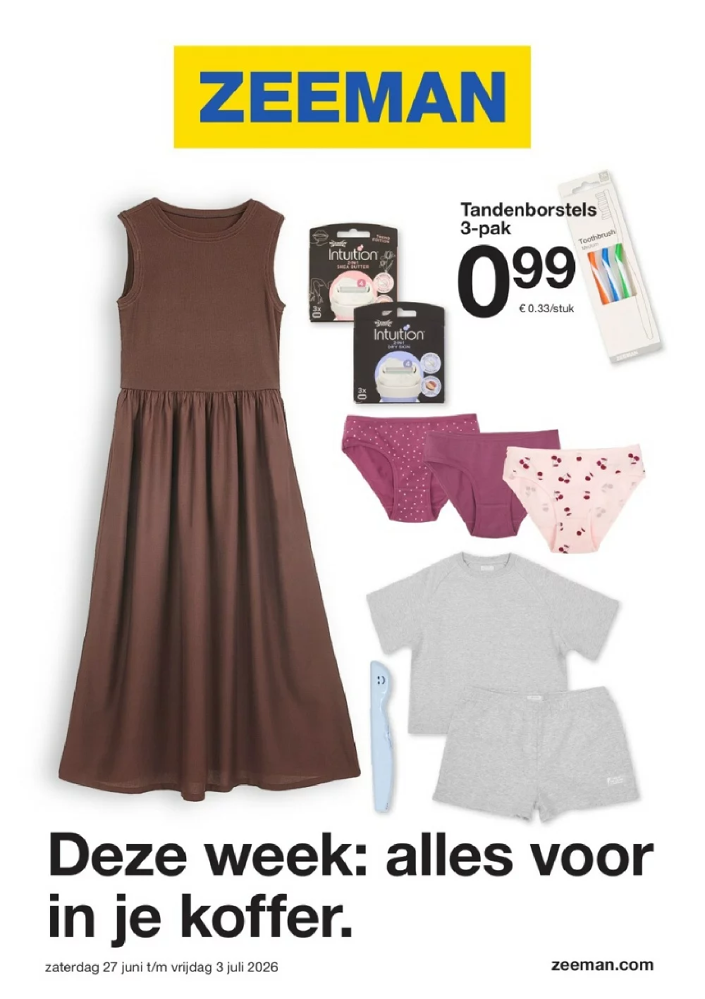 Zeeman Folder 11-07-2026 | Pak Extra Korting & Voordeel | Folderzien