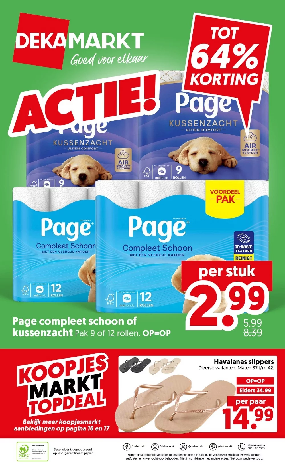 Dekamarkt Folder 03-08-2026 | Pak Extra Korting & Voordeel 2 DekaMarkt folder week 30 2