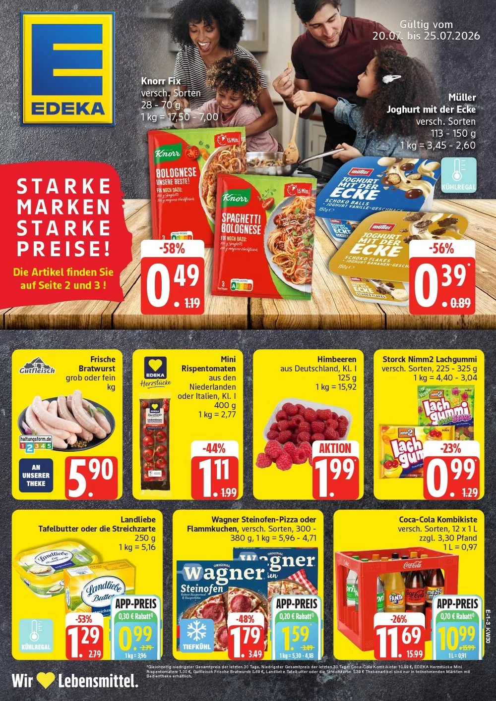 Edeka DE Folder 03-08-2026 | Pak Extra Korting & Voordeel 1 eeeka folder week 30