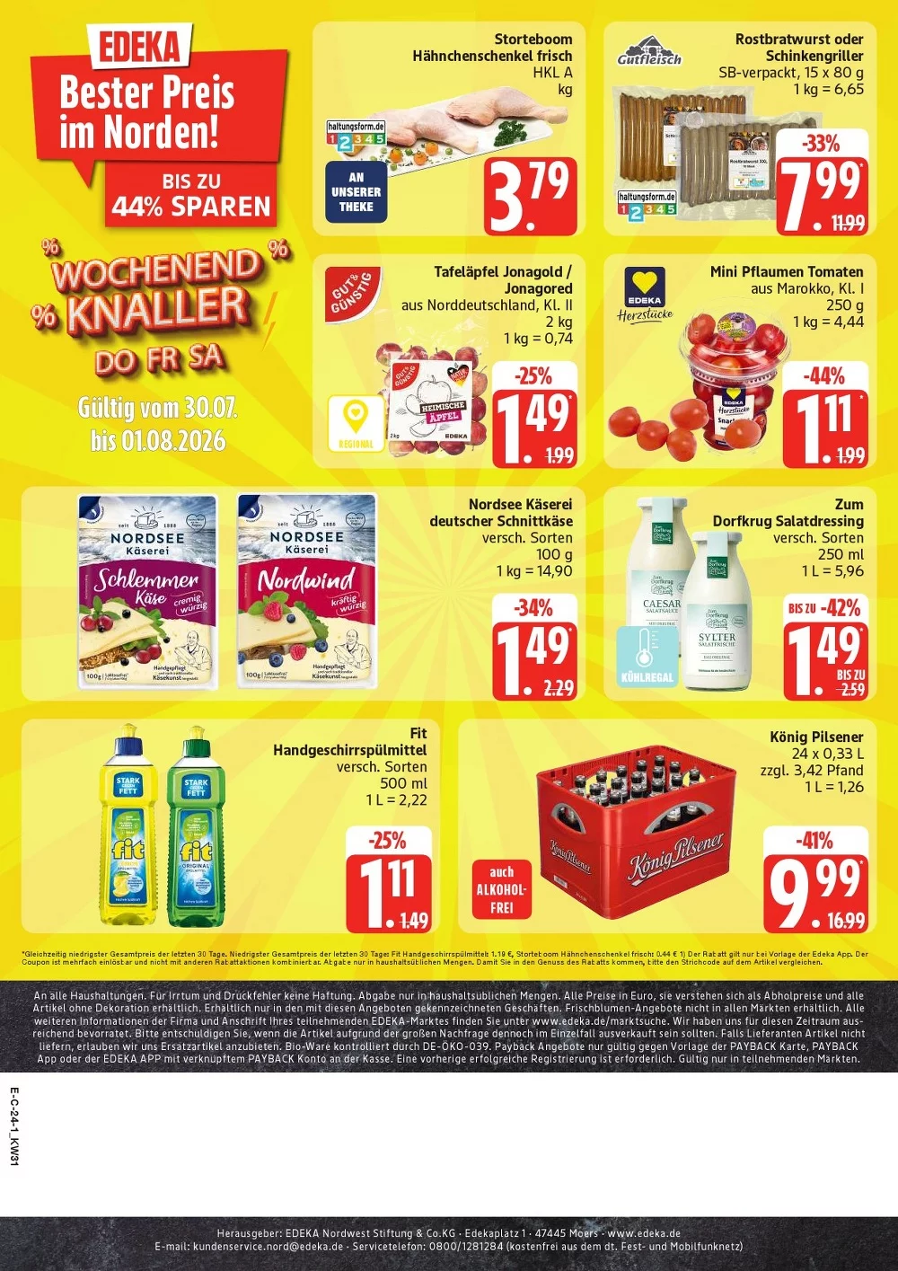 EDEKA nord prospekt kw 31 27