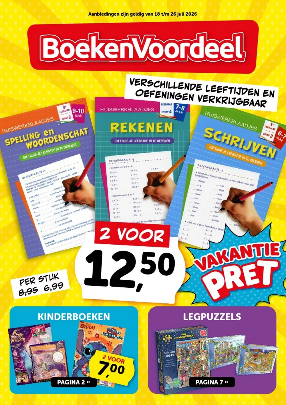 Boekenvoordeel Folder 01-08-2026 | Pak Extra Korting & Voordeel 1 boekenvoordeel folder week 30