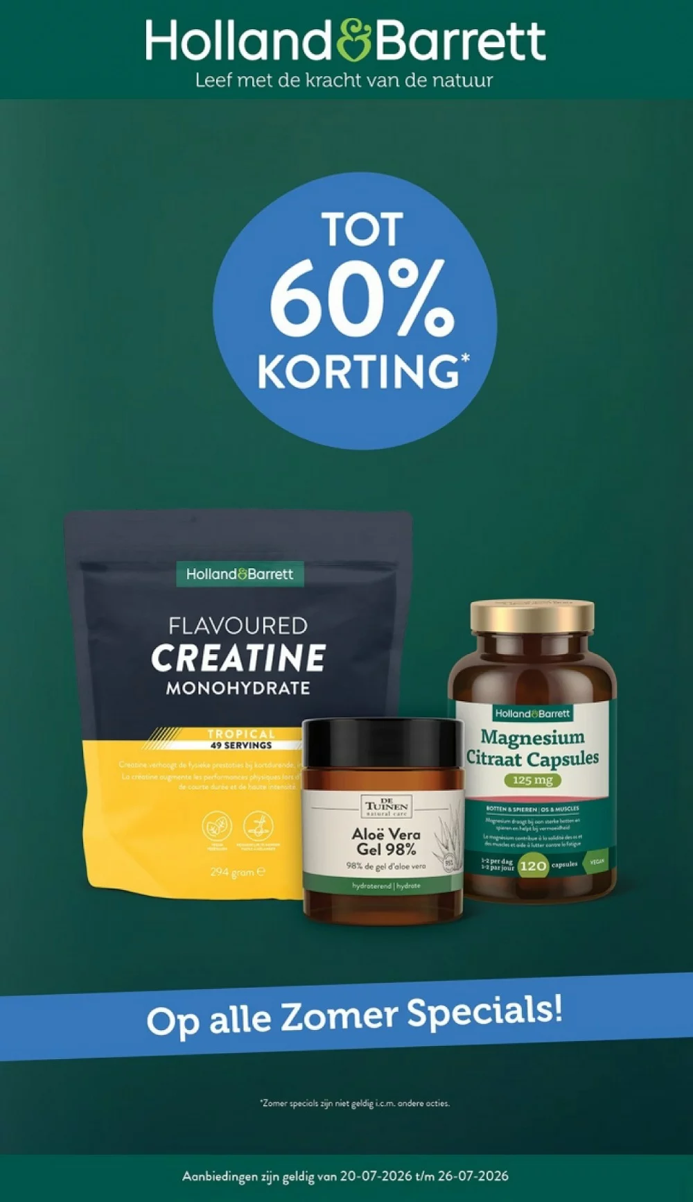 Holland&Barrett Folder 03-08-2026 | Pak Extra Korting & Voordeel 1 holland and barret folder week 30