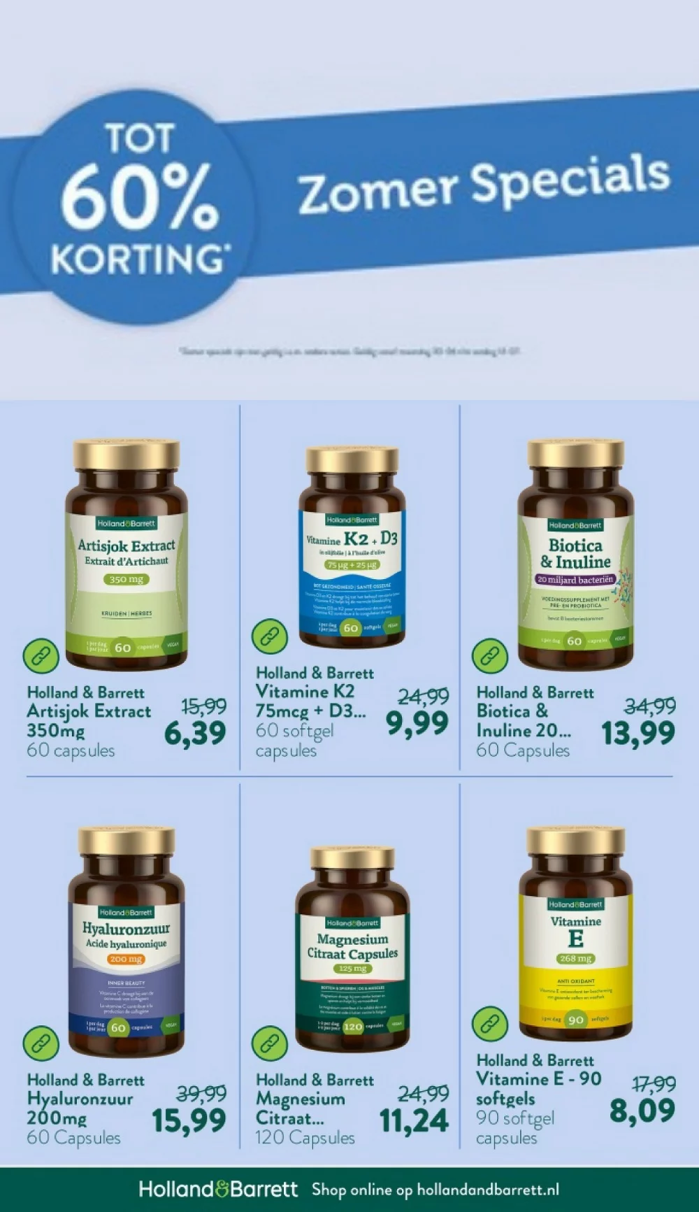 Holland&Barrett Folder 03-08-2026 | Pak Extra Korting & Voordeel 2 holland and barrett folder week 30 2026 2