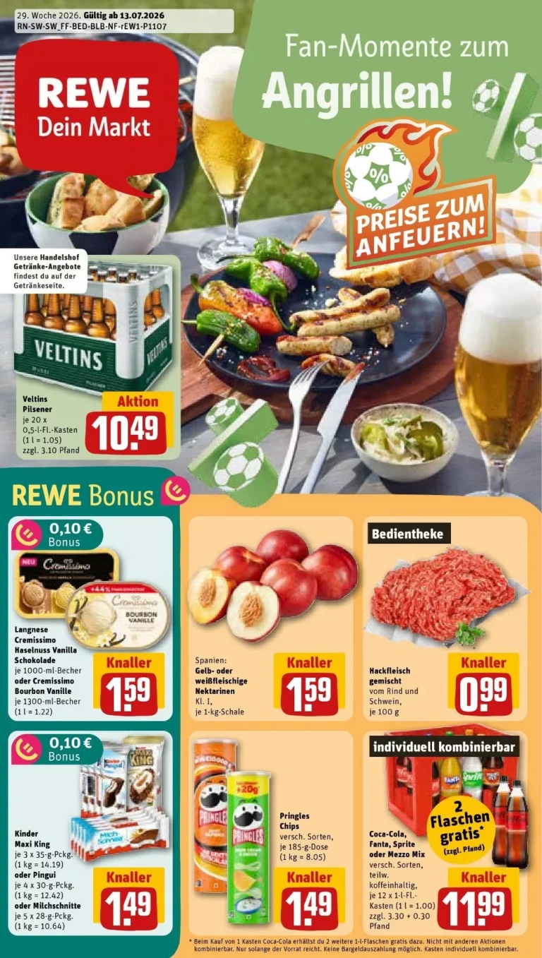 rewe prospekt kw-29, rewe folder week-29