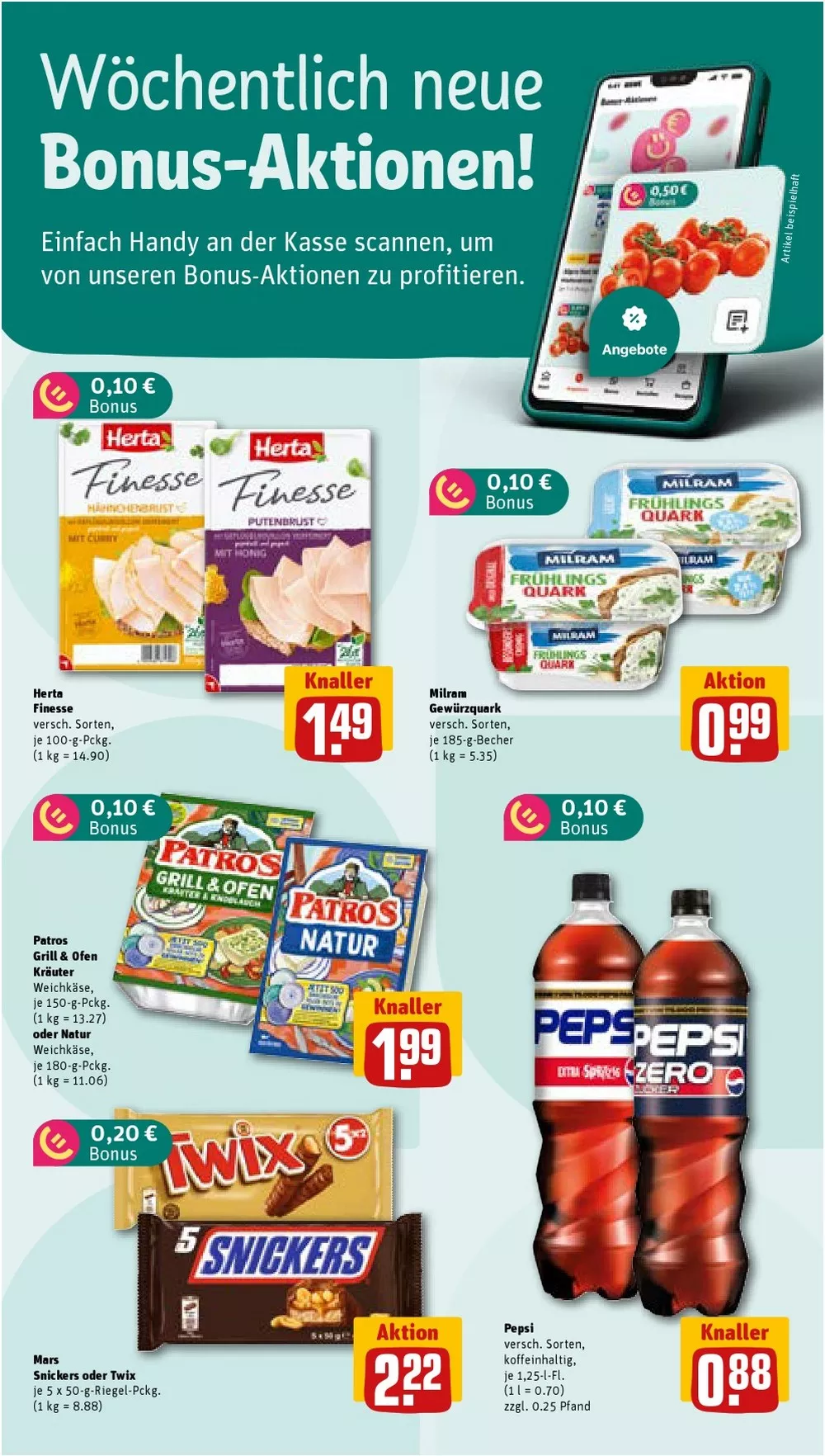 Rewe Folder 27-06-2026 | Online bladeren voor extra voordeel 2 rewe prospekt folder juli 27 august 1 2