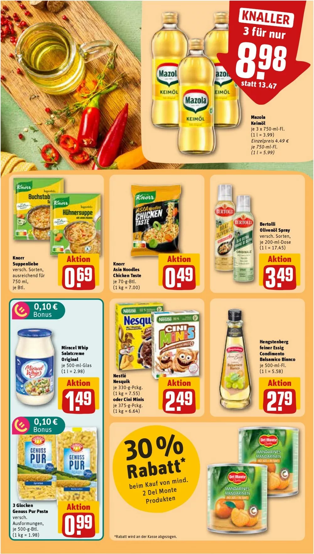 rewe prospekt folder juli 27 august 1 21