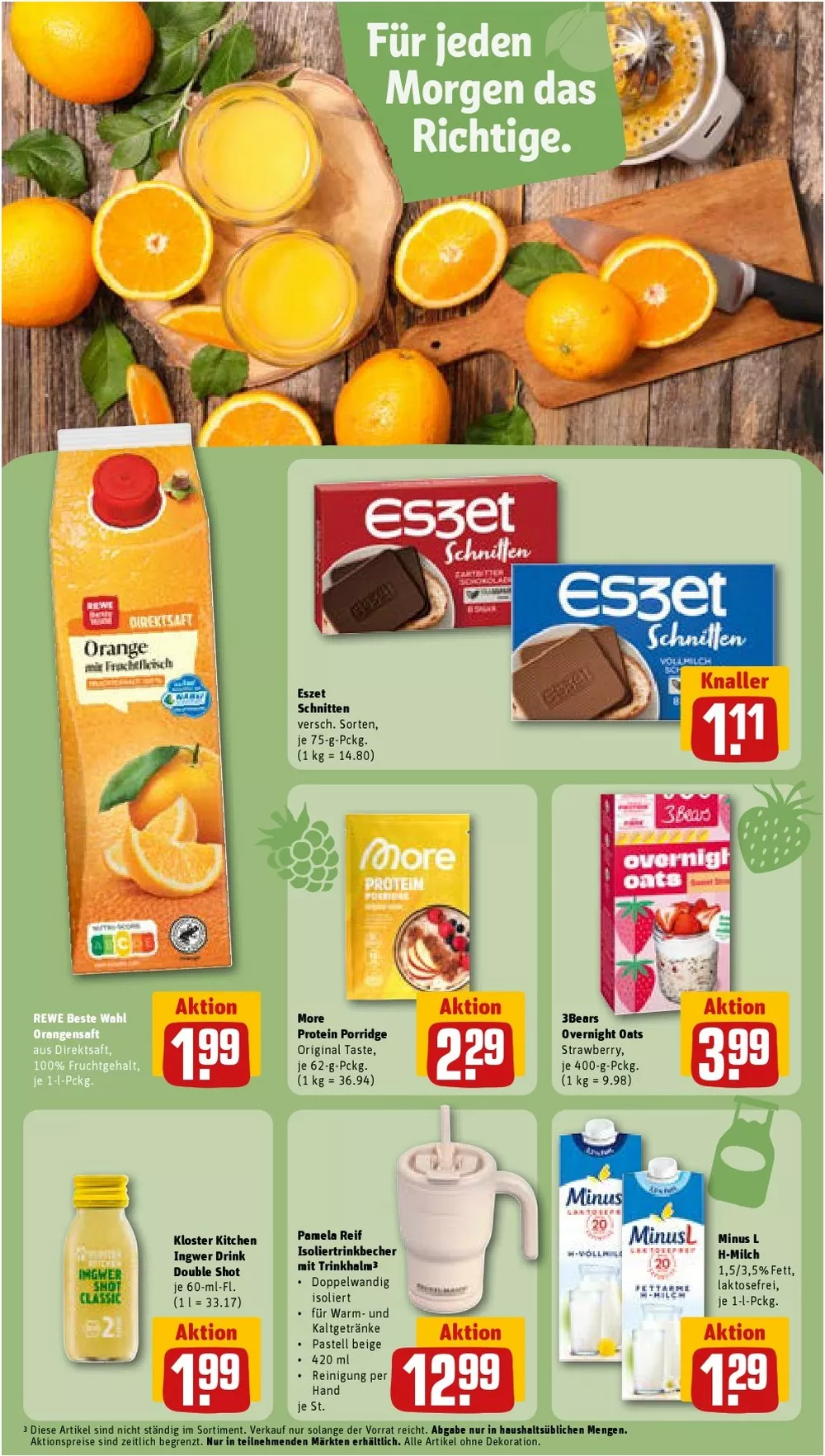 rewe prospekt folder juli 27 august 1 29