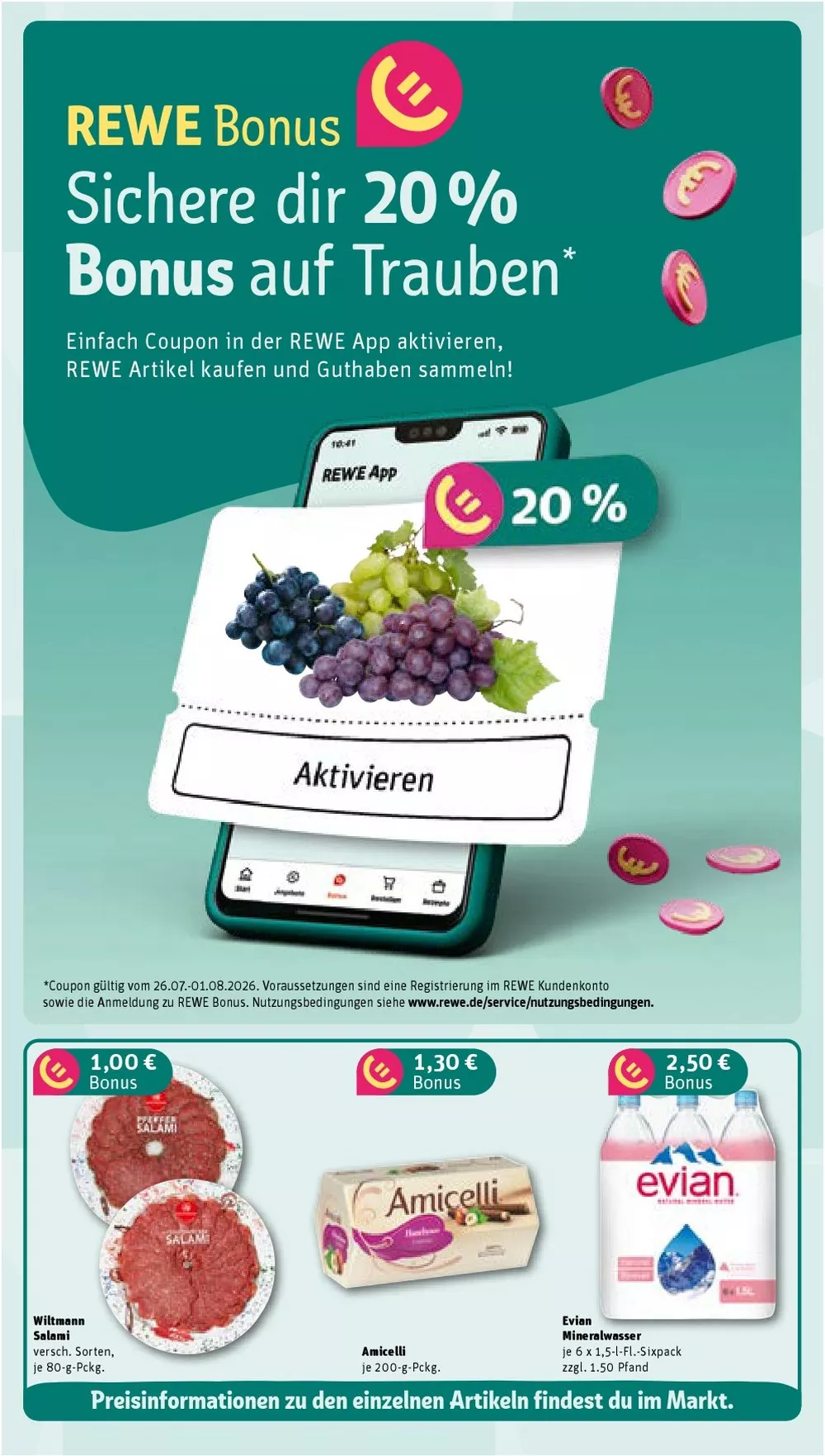 rewe prospekt folder juli 27 august 1 3