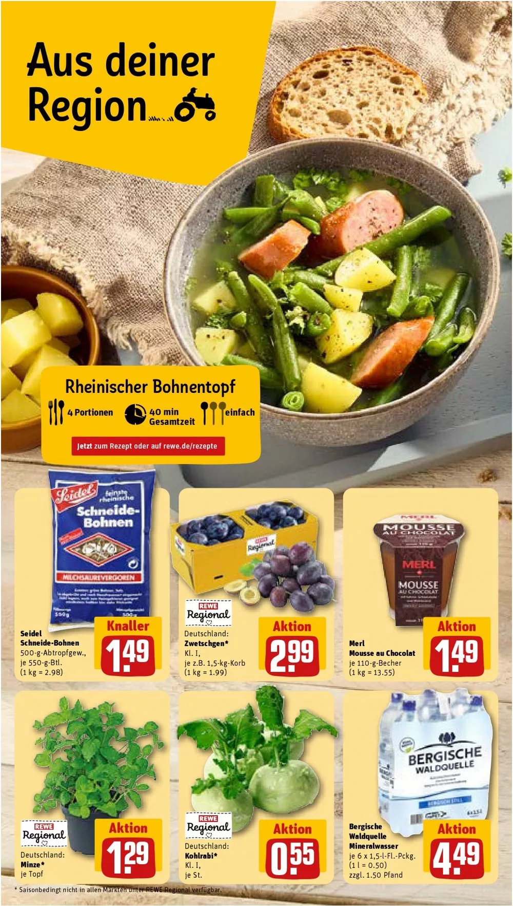 rewe prospekt folder juli 27 august 1 4
