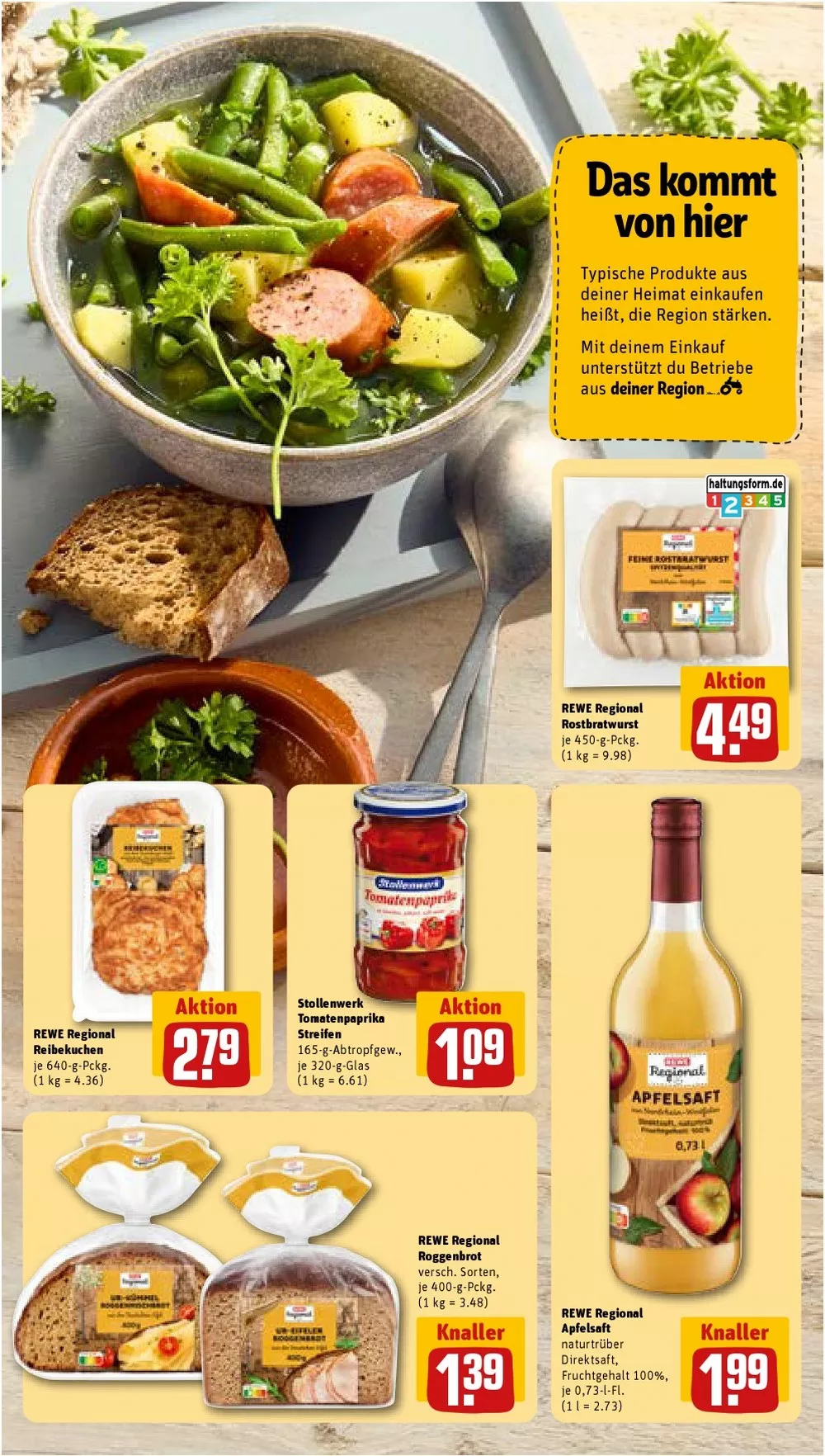 rewe prospekt folder juli 27 august 1 5