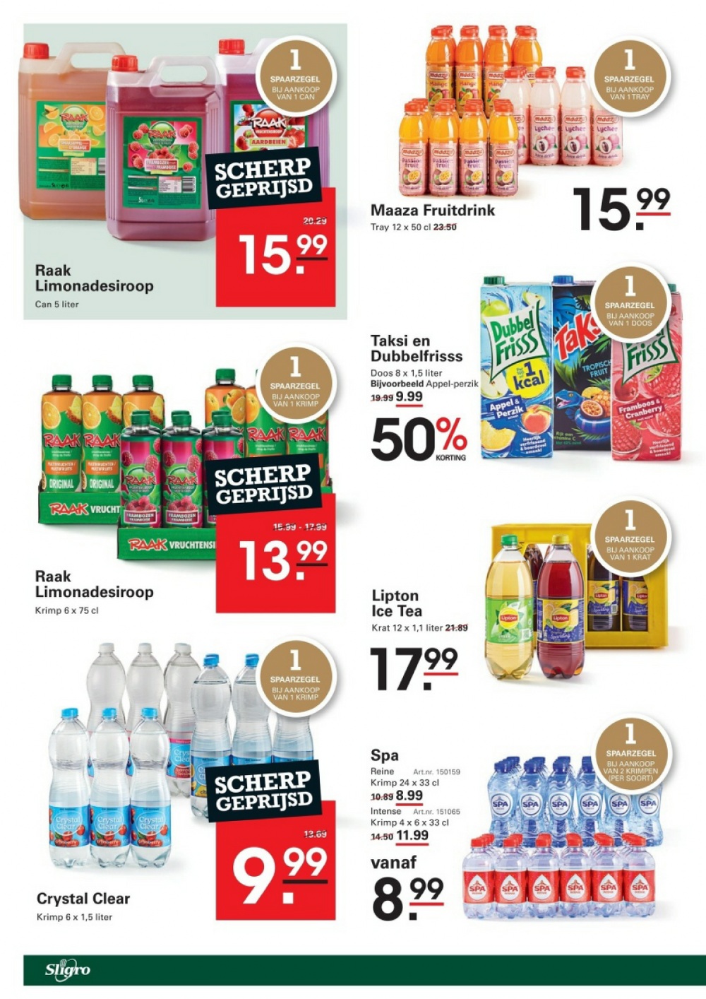 sligro week 36 38 2026 non food 18