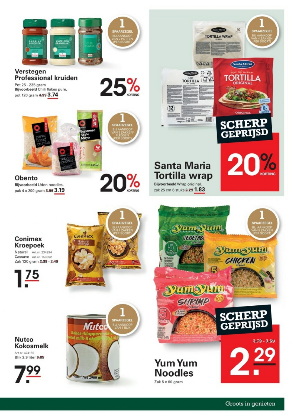 sligro week 36 38 2026 non food 25