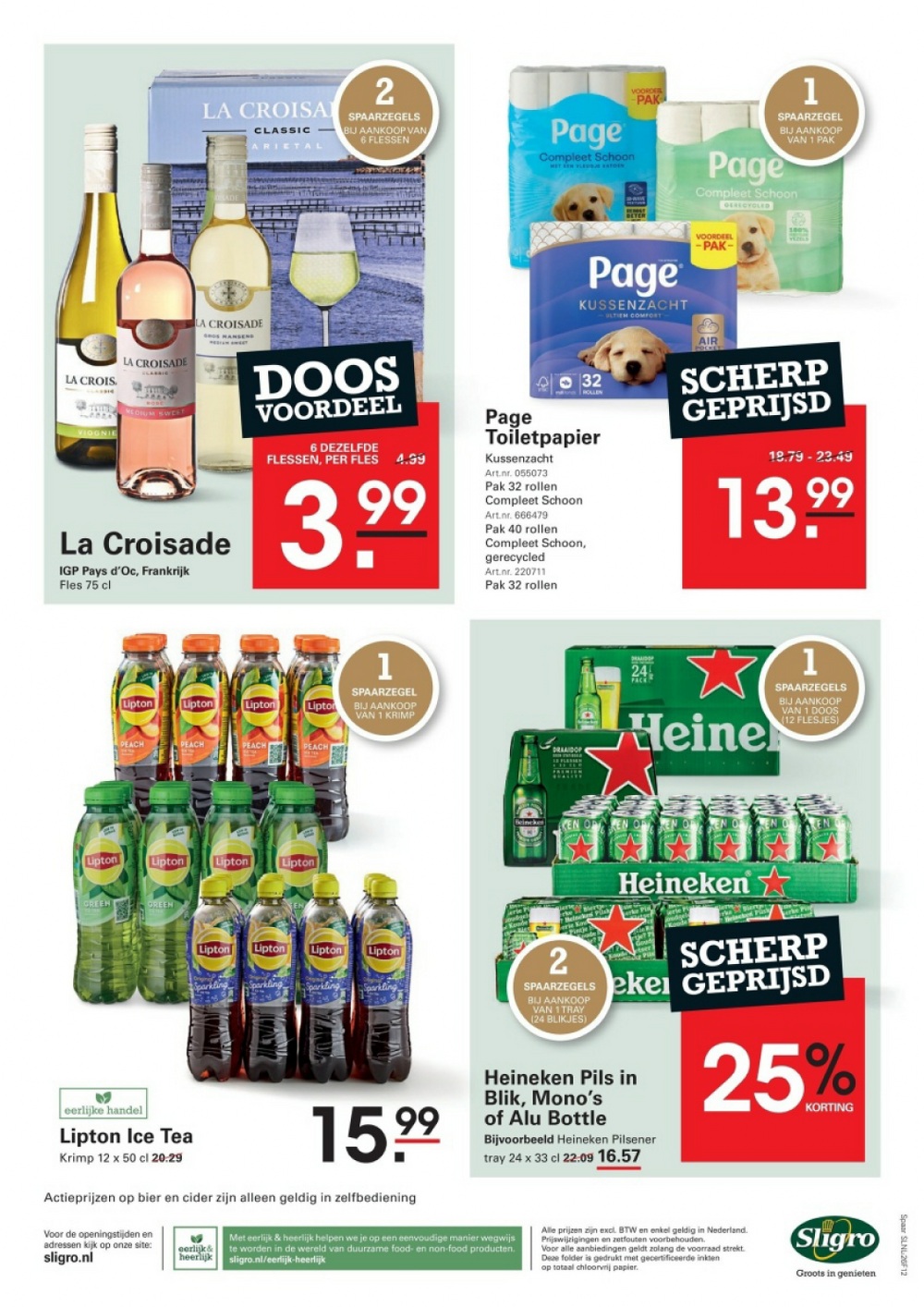 sligro week 36 38 2026 non food 50