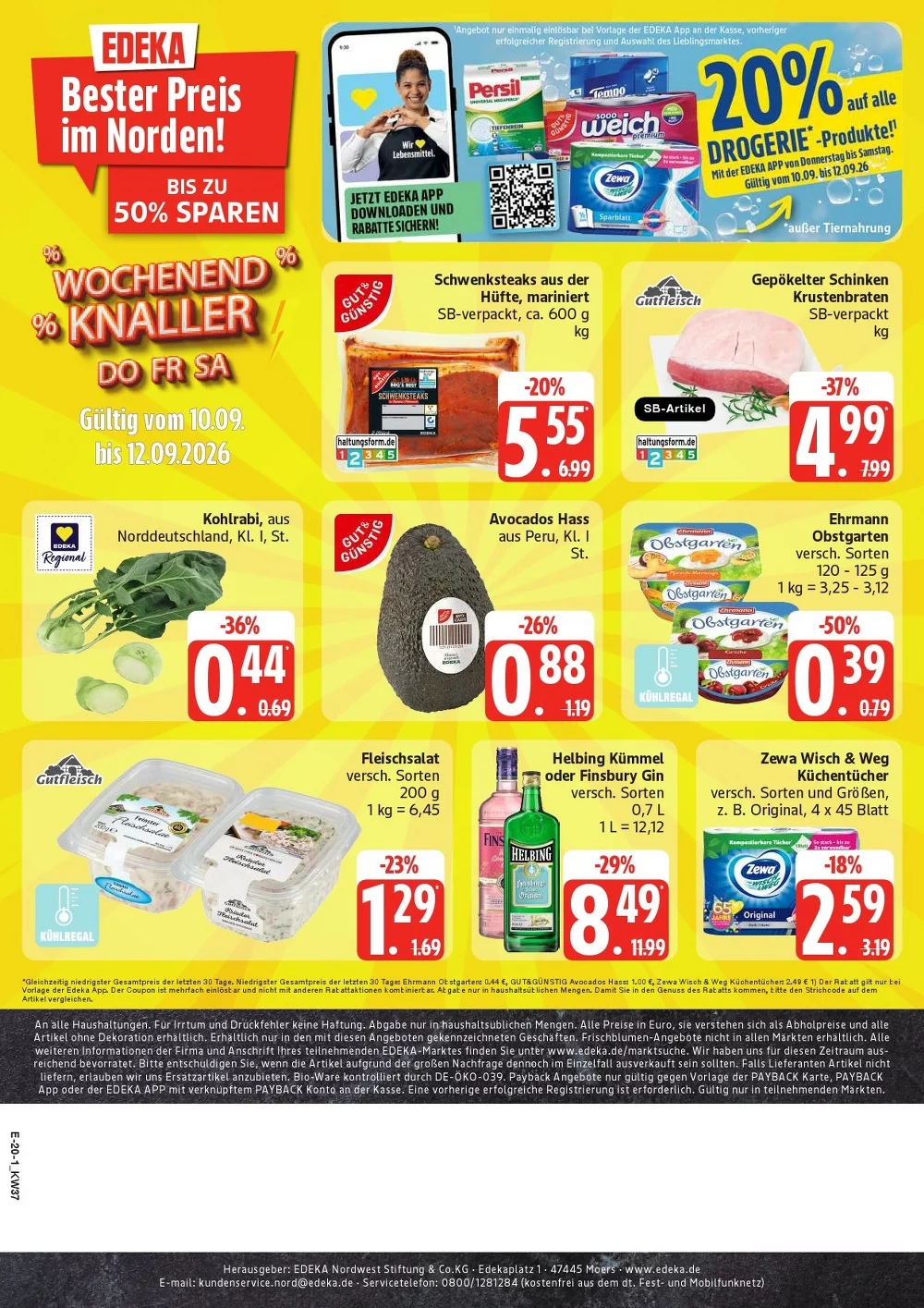 EDEKA nord prospekt september 7 12 25