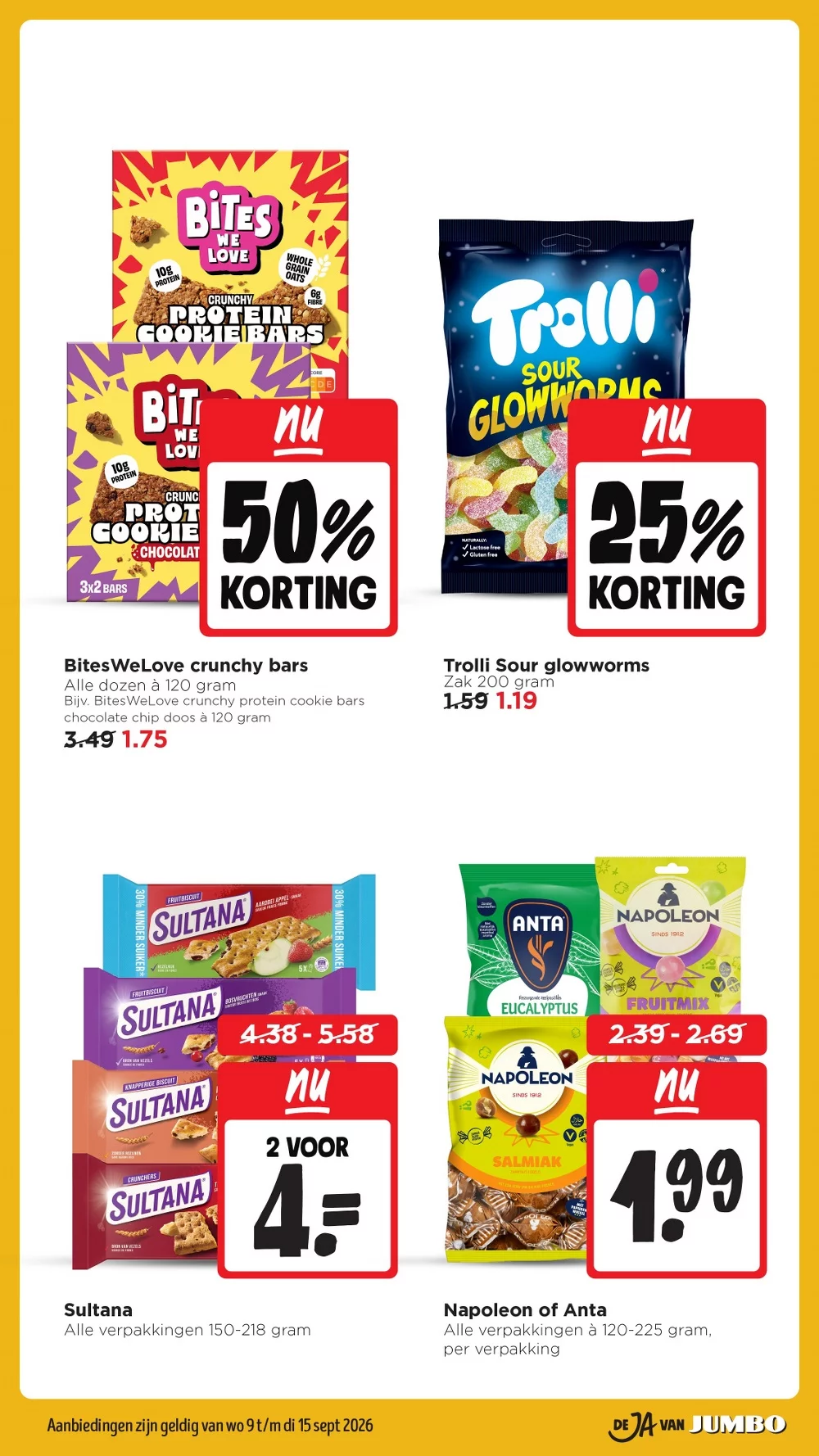 Jumbo folder week 37 41