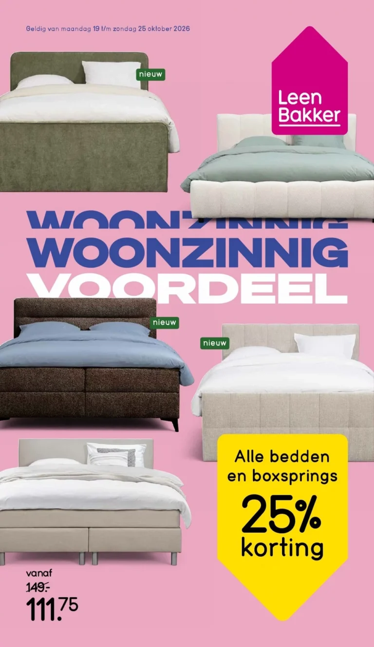 leen bakker week-43