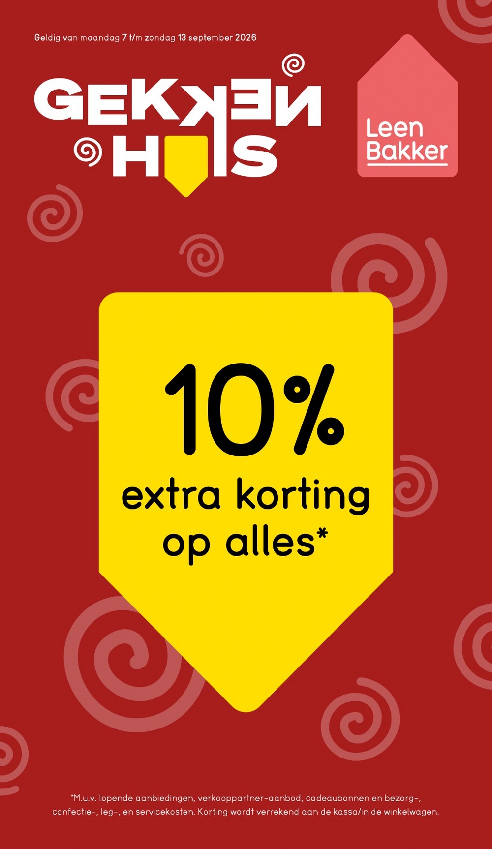 Leen Bakker Folder 07-09-2026 | Pak Extra Korting & Voordeel 1 leen bakker folder week 37