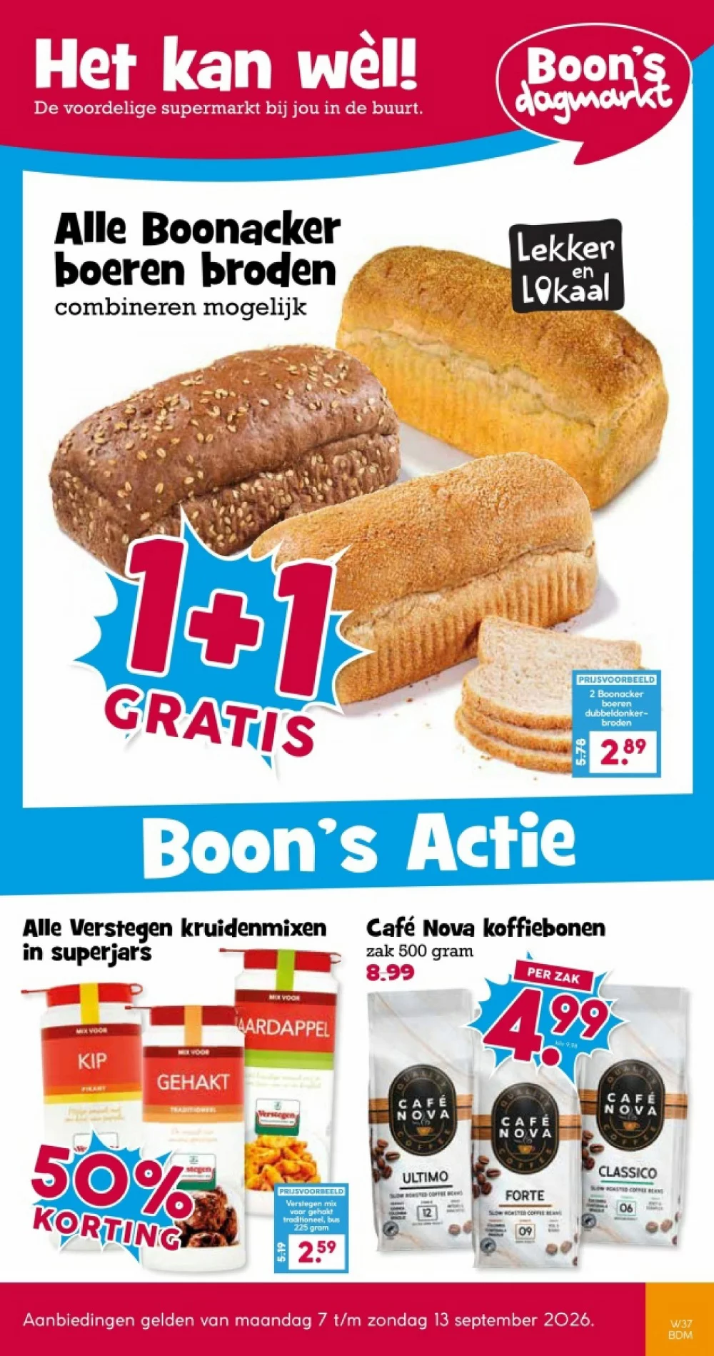 boons markt prospekt kw-37