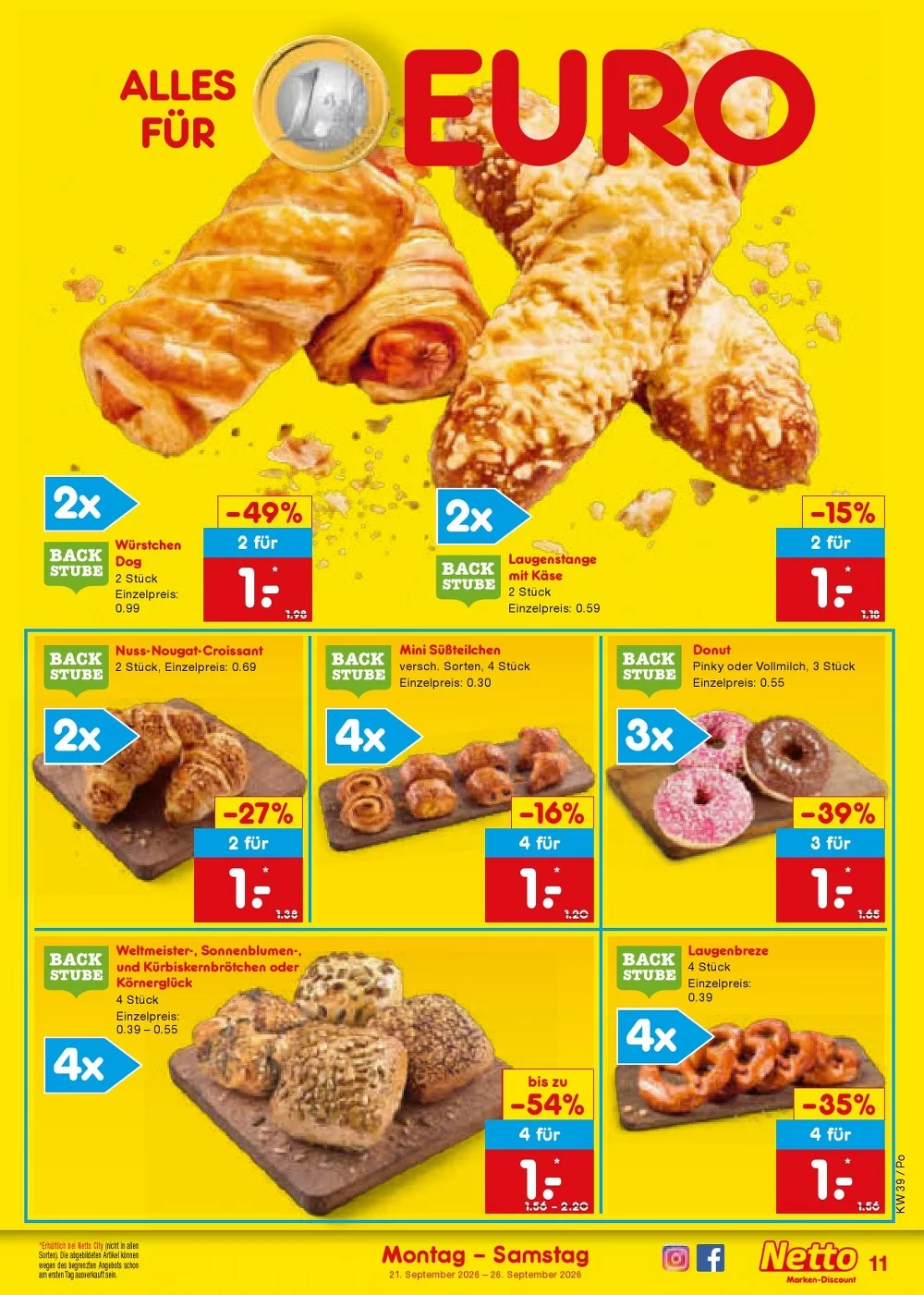 netto marken prospekt september 21 26 17