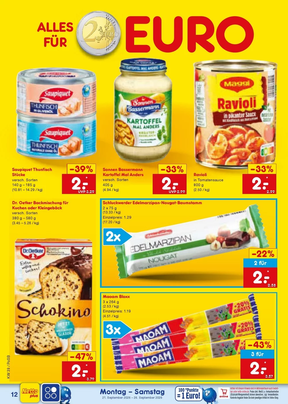 netto marken prospekt september 21 26 20