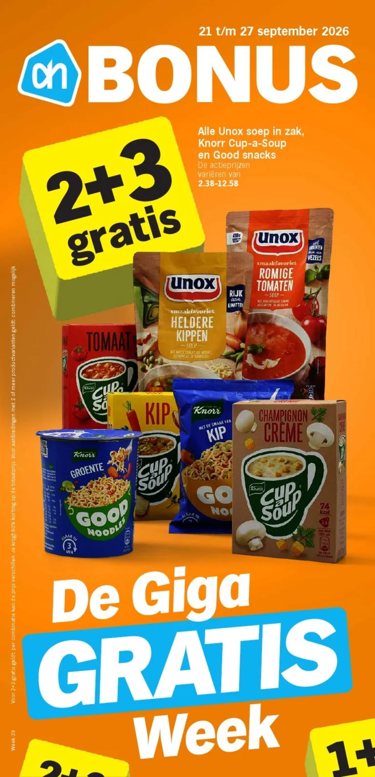 albert heijn folder week 39