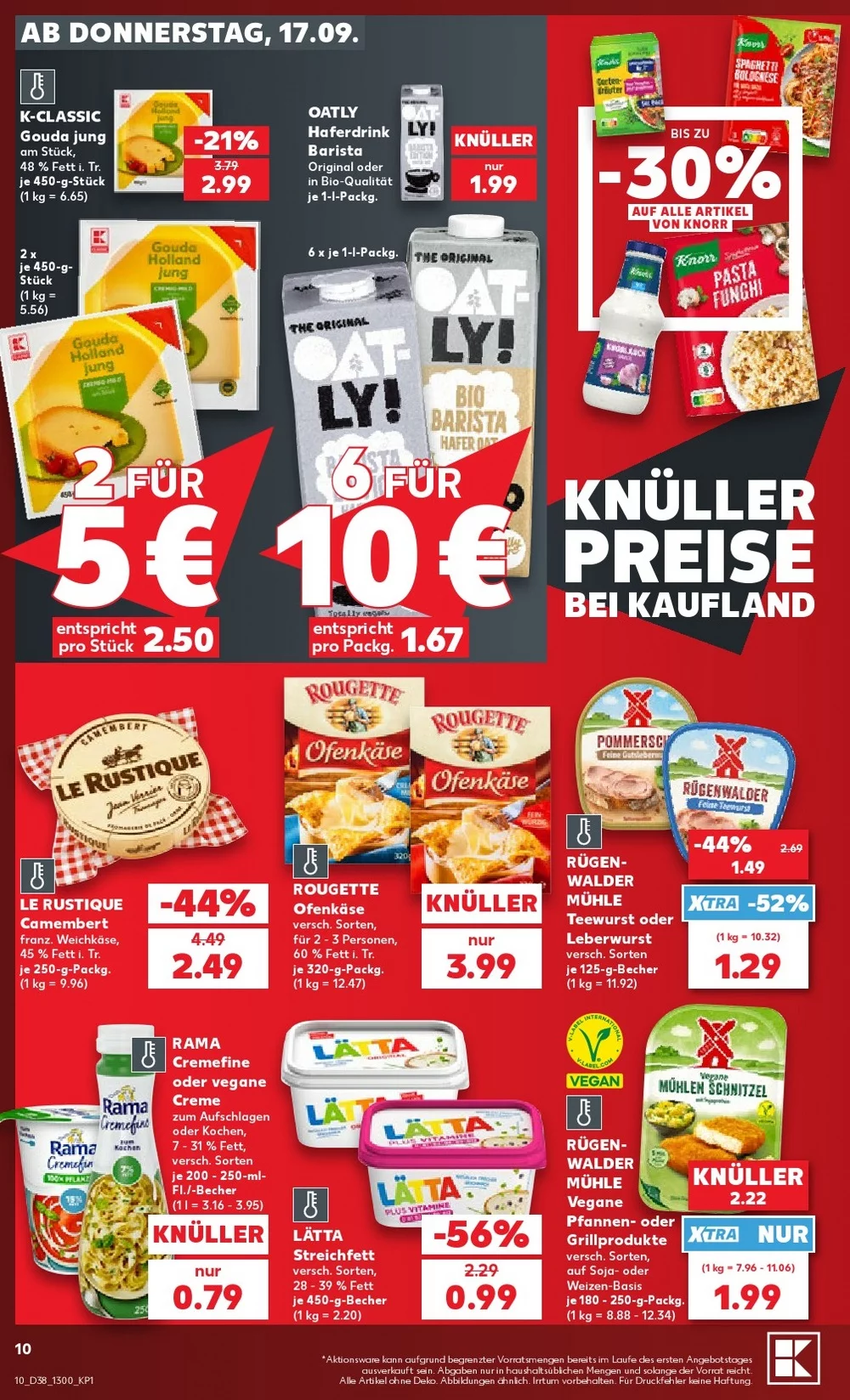 kaufland prospekt september 17 23 10