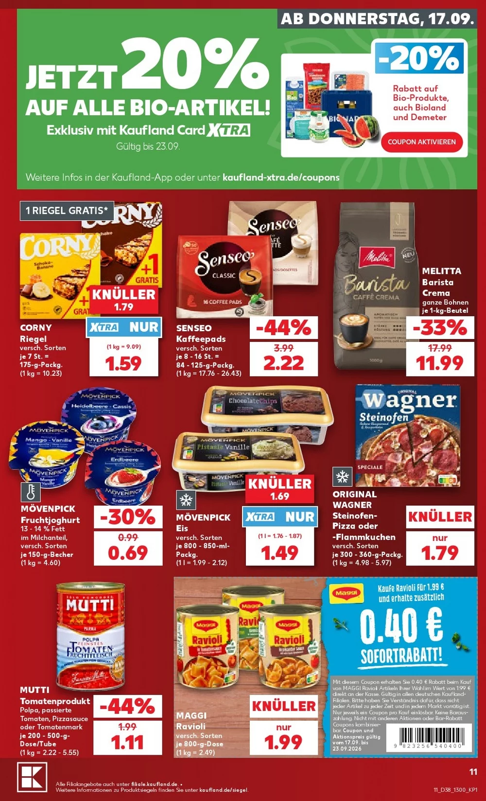 kaufland prospekt september 17 23 11