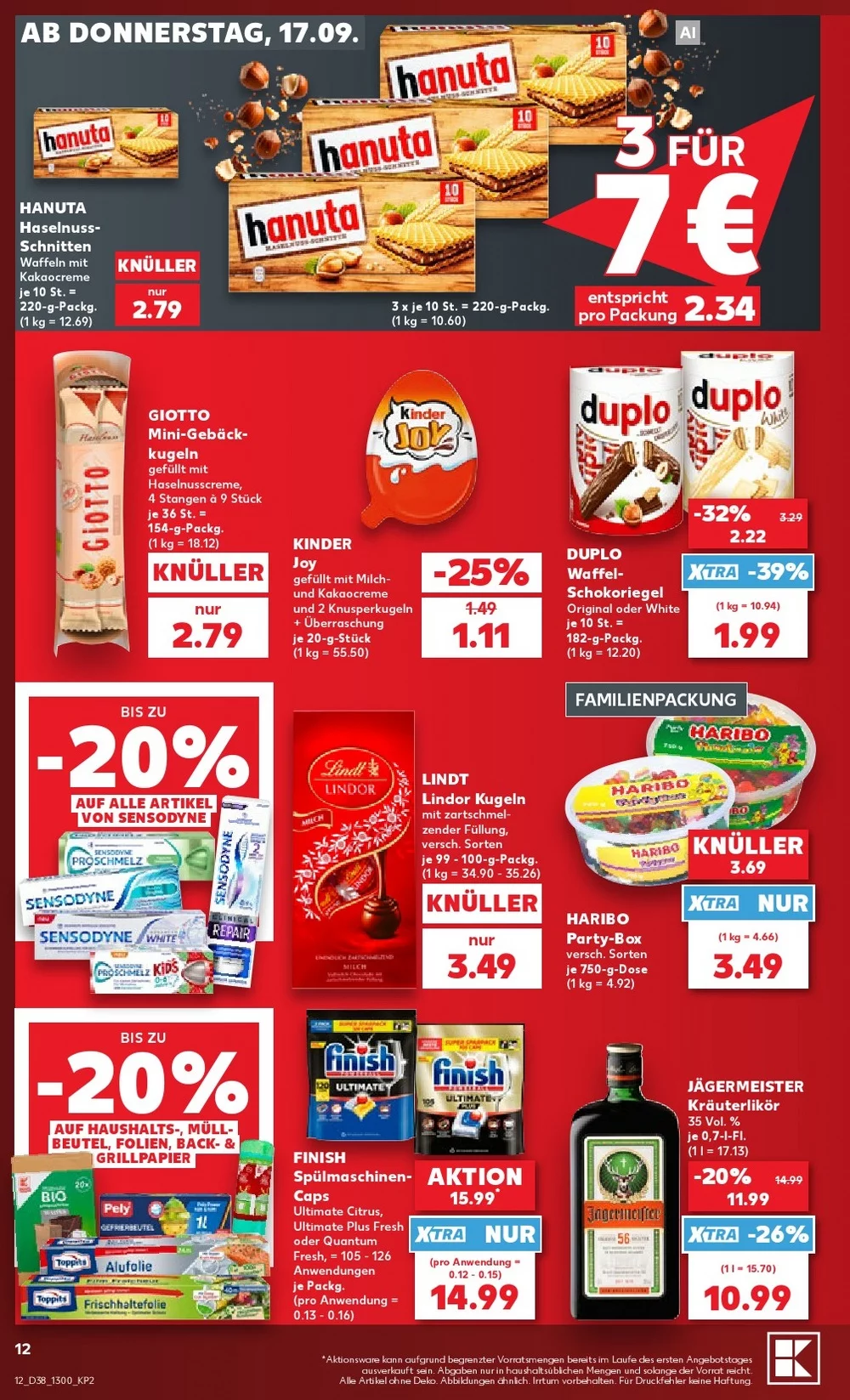 kaufland prospekt september 17 23 12
