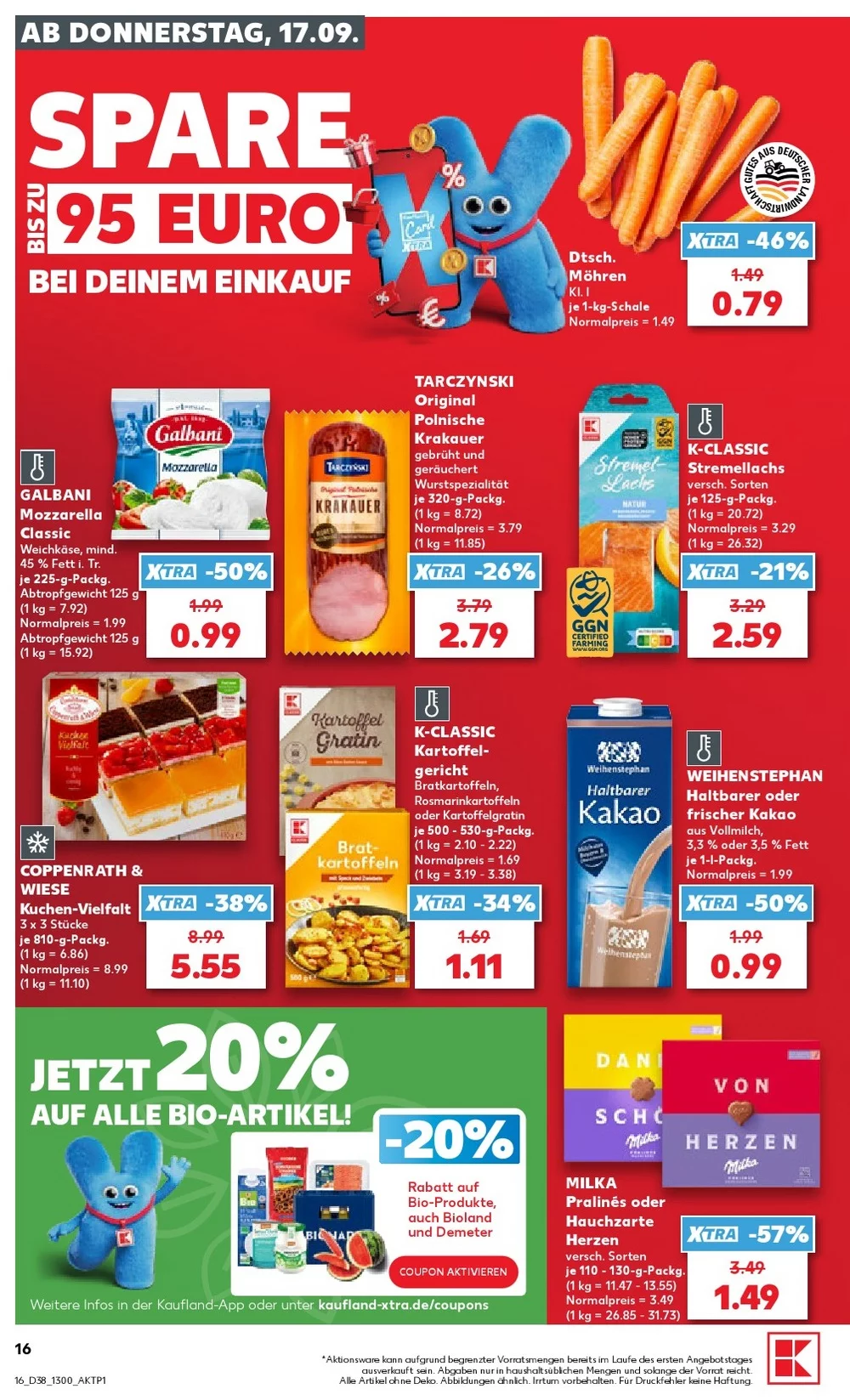 kaufland prospekt september 17 23 16