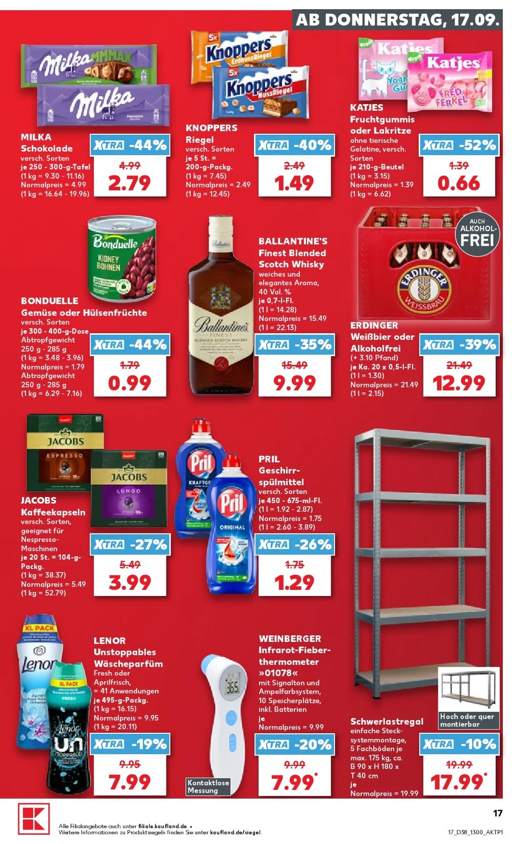 kaufland prospekt september 17 23 17