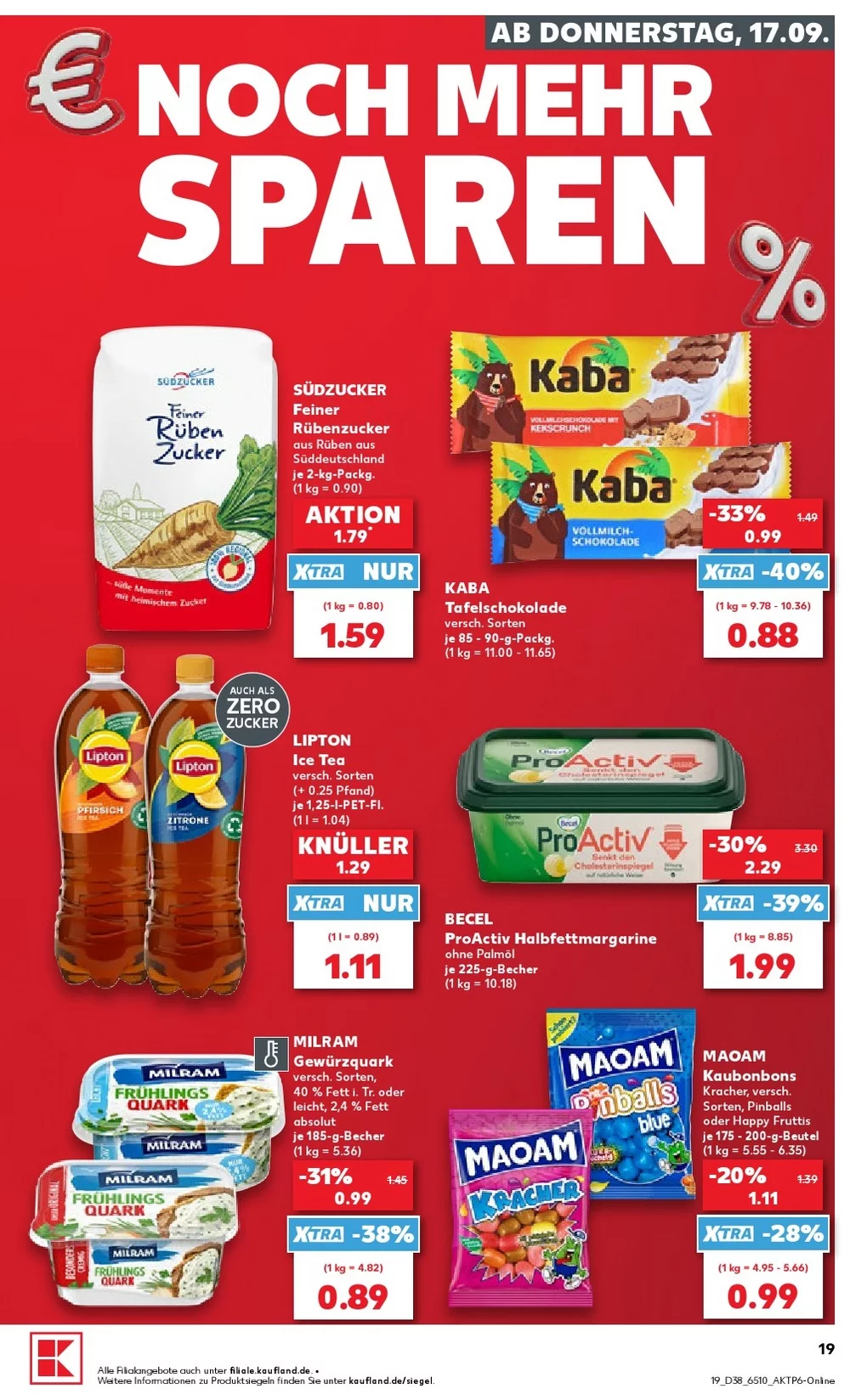 kaufland prospekt september 17 23 19
