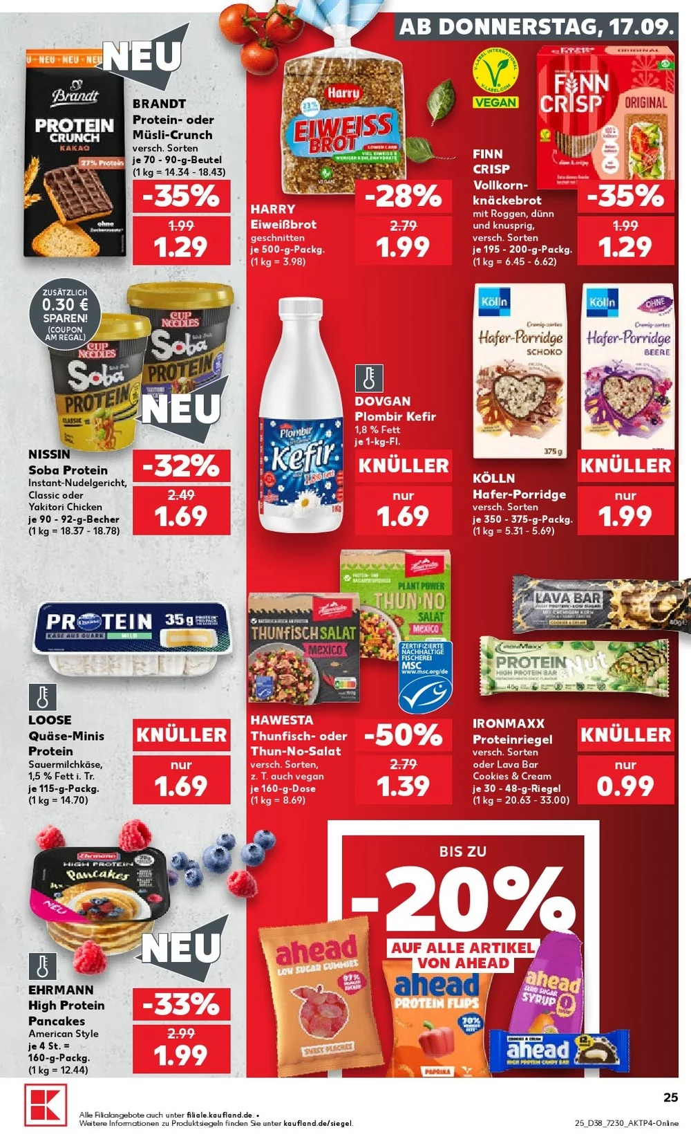 kaufland prospekt september 17 23 25