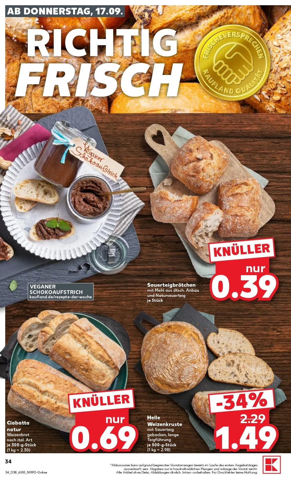 kaufland prospekt september 17 23 34