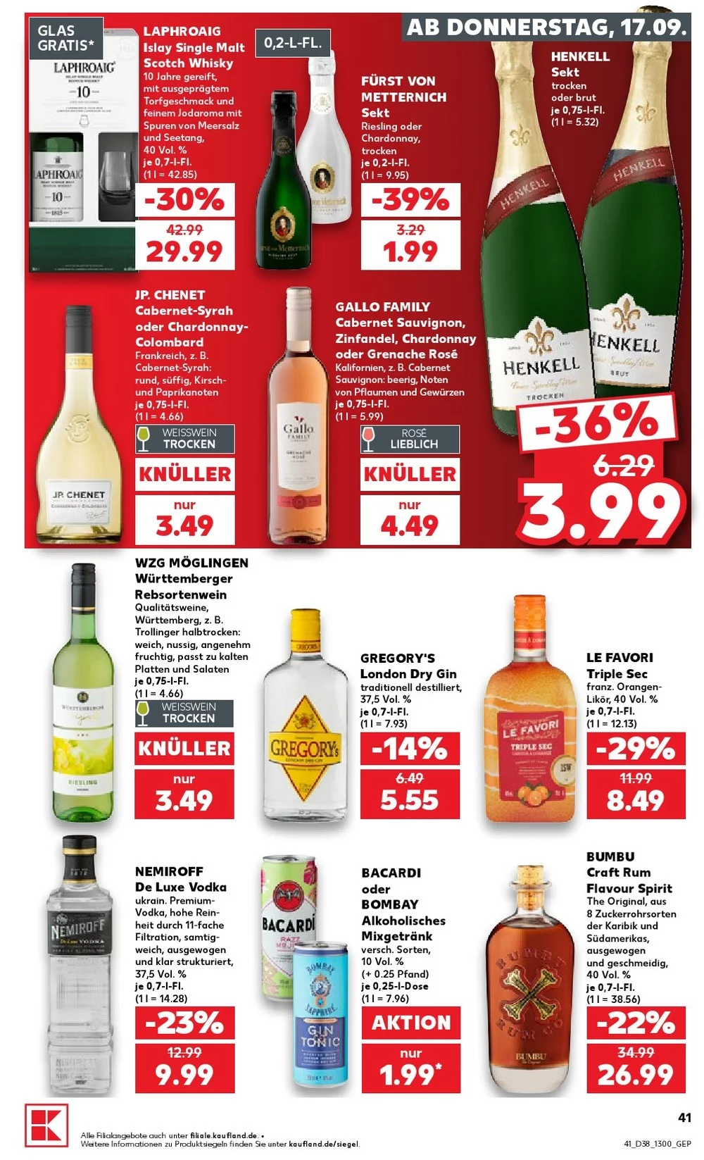 kaufland prospekt september 17 23 41