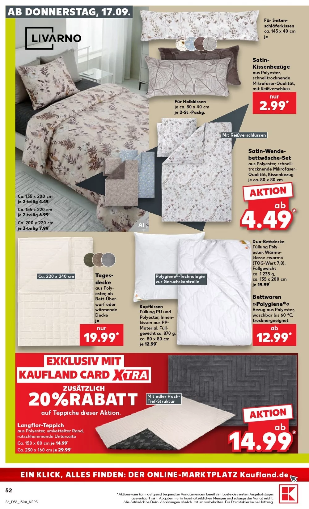 kaufland prospekt september 17 23 52