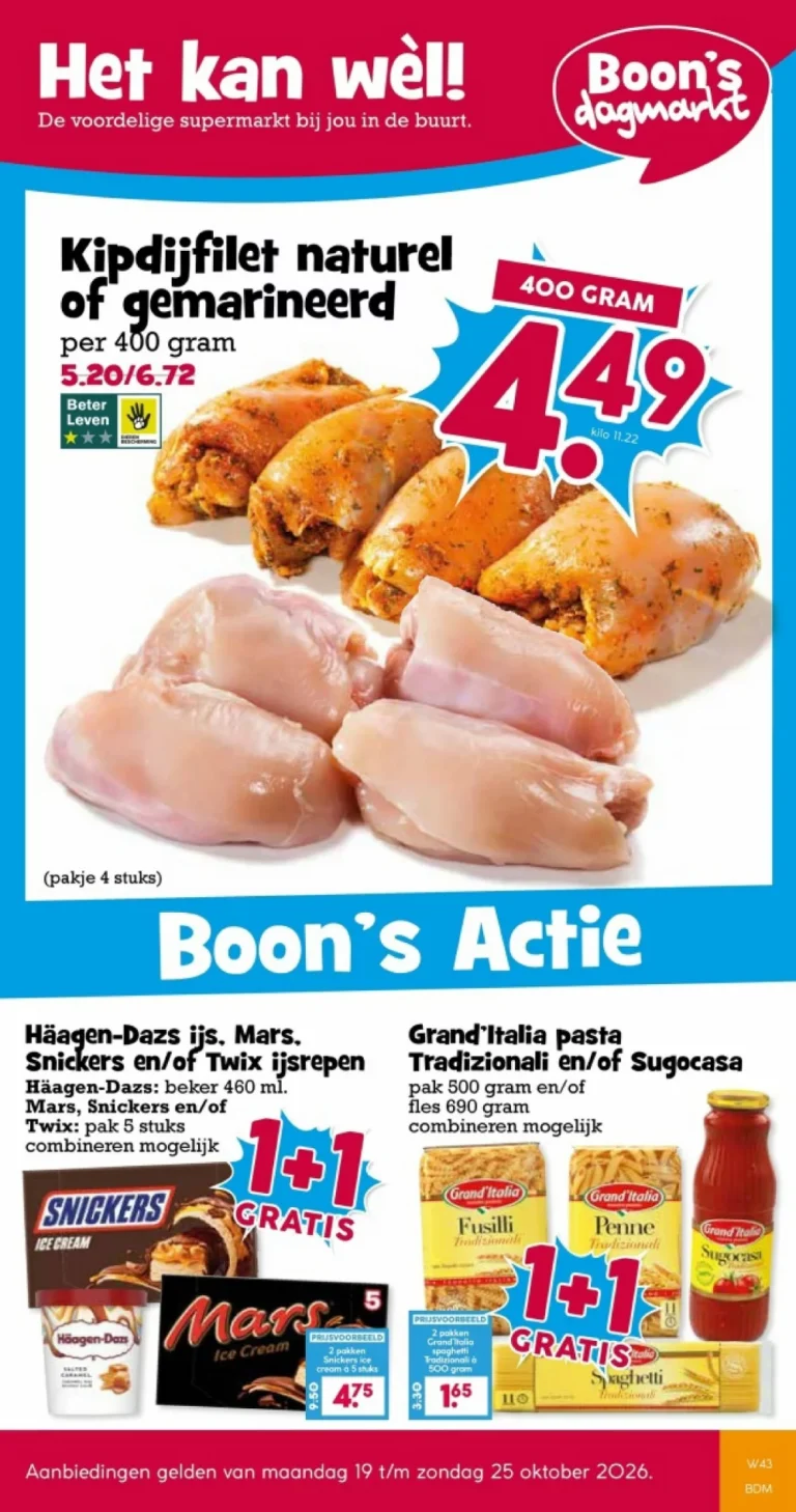 boons markt folder week 43
