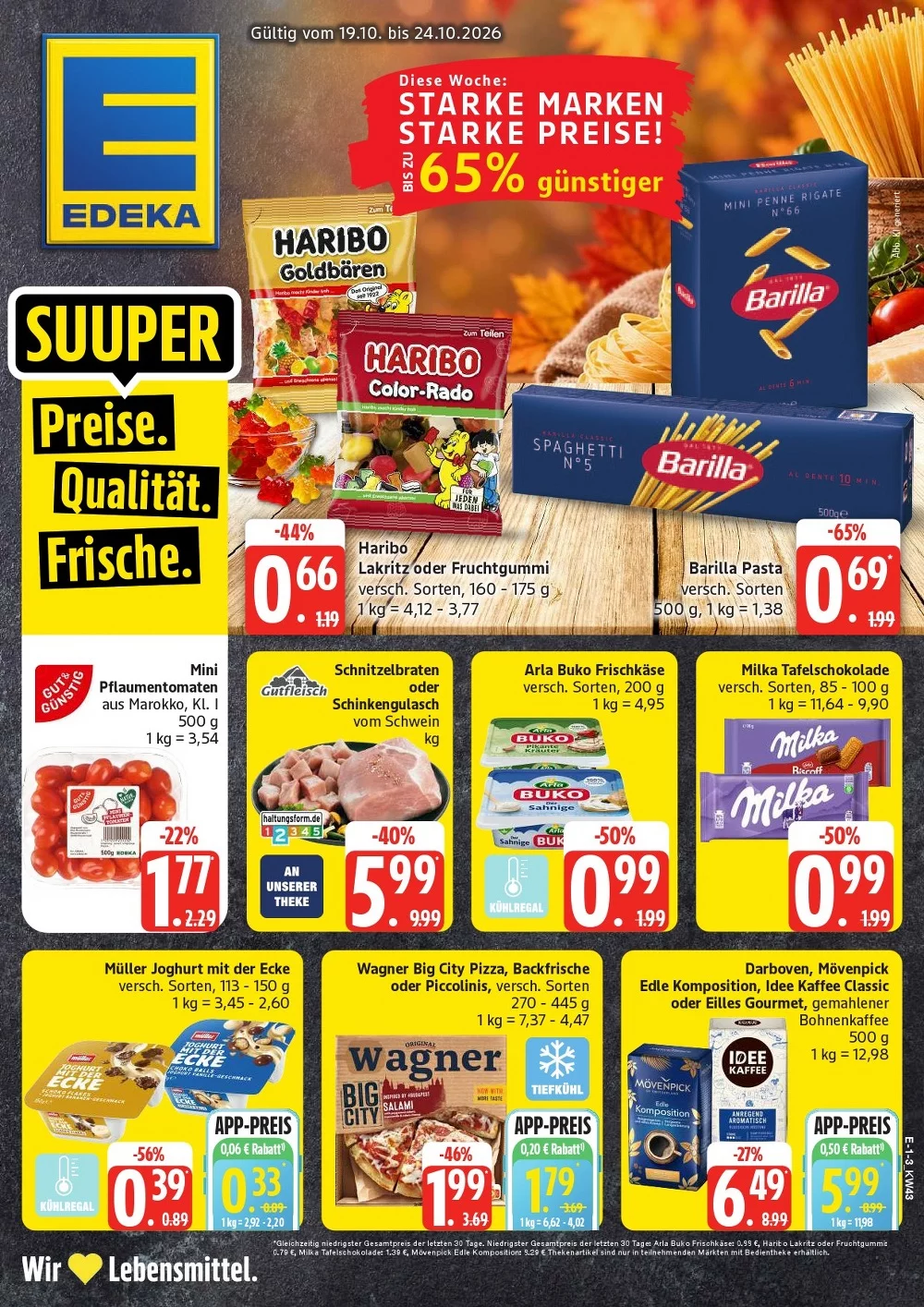 Edeka DE Folder 02-11-2026 | Actuele Folder Aanbiedingen 1 edeka folder week 43