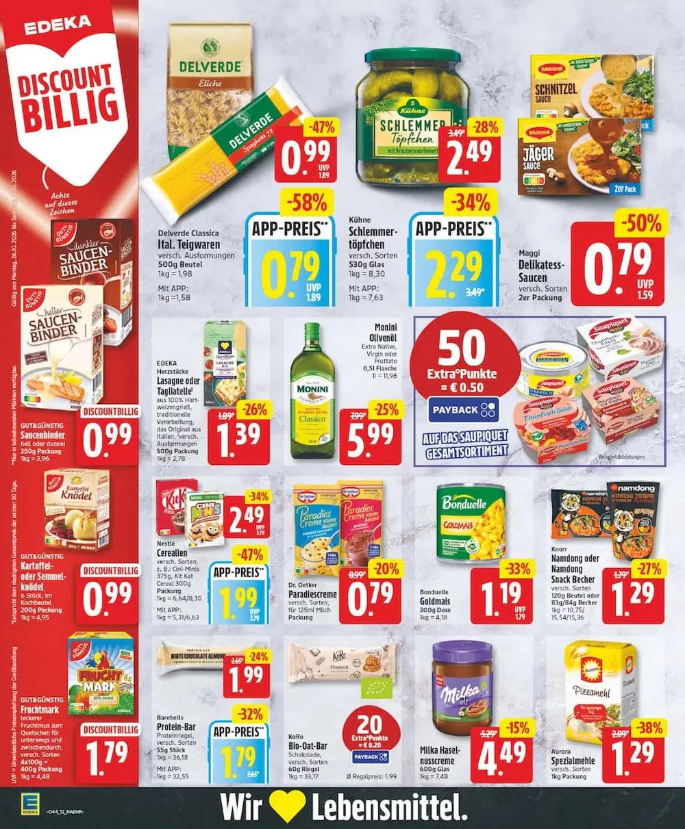 edeka prospekt oktober 26 31 11