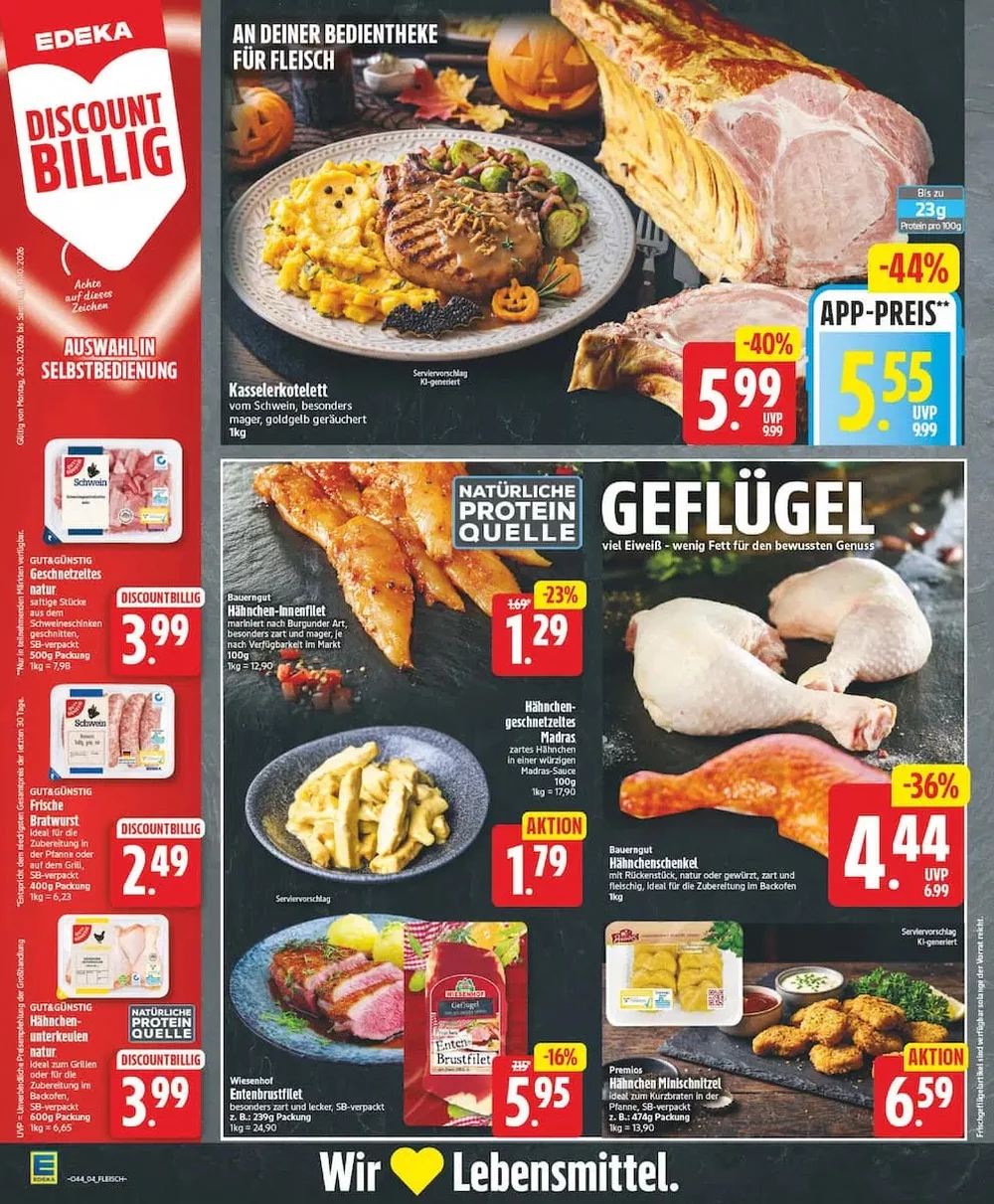 Edeka DE Folder 26-10-2026 | Pak Extra Korting & Voordeel 4 edeka prospekt oktober 26 31 4