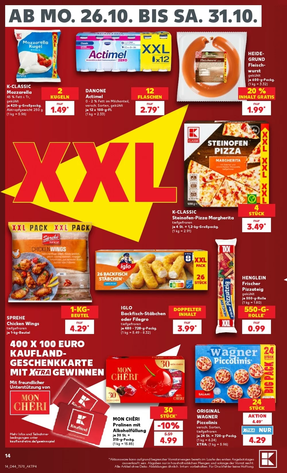 kaufland prospekt oktober 26 31 14