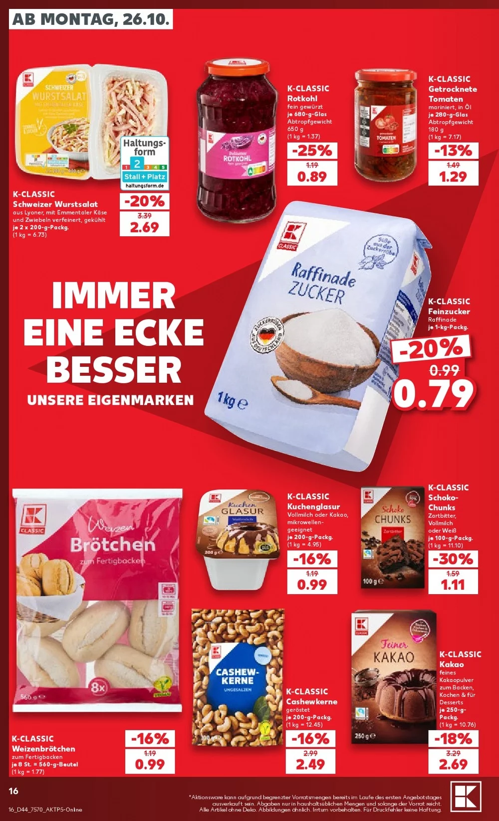 kaufland prospekt oktober 26 31 16