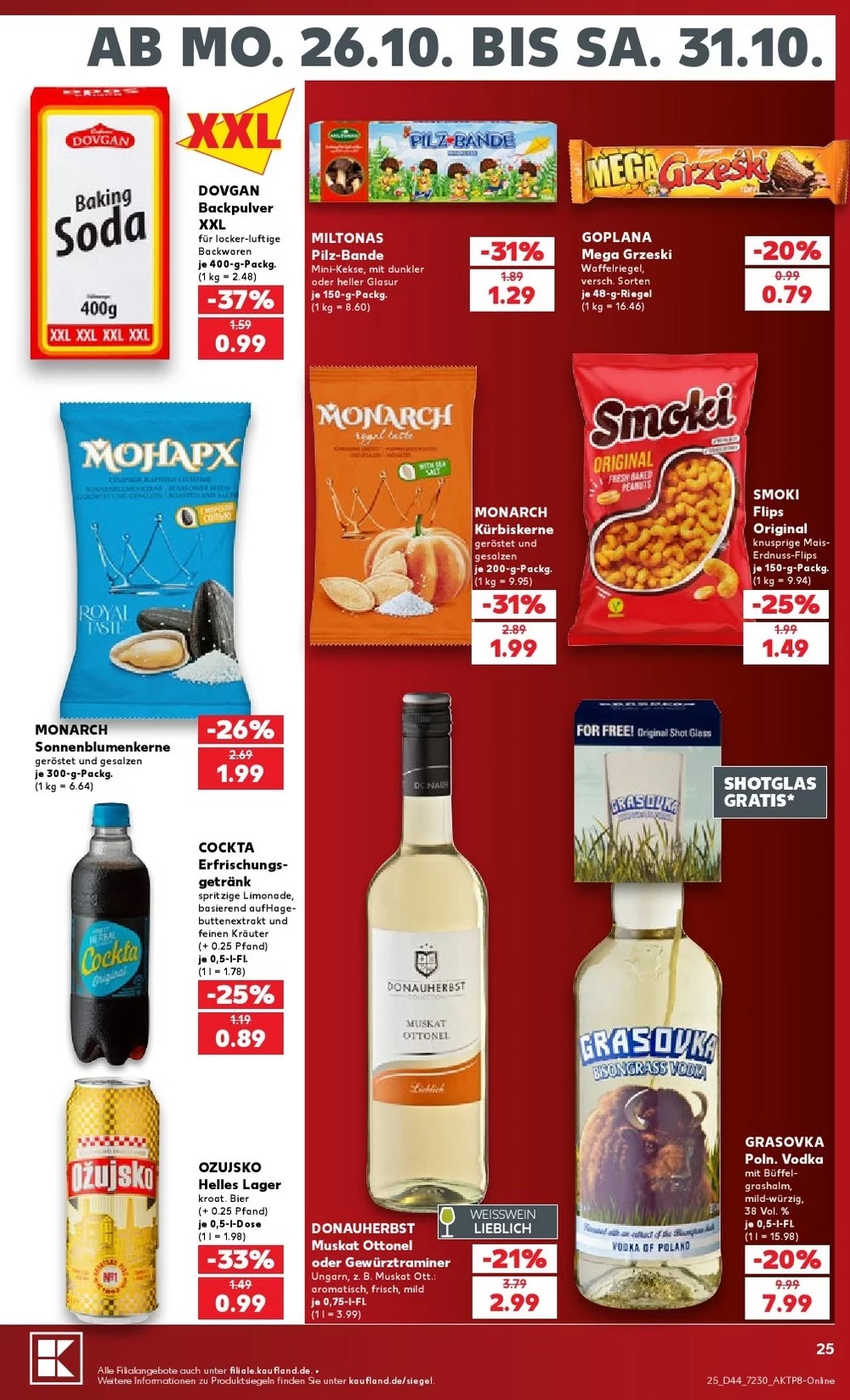 kaufland prospekt oktober 26 31 25