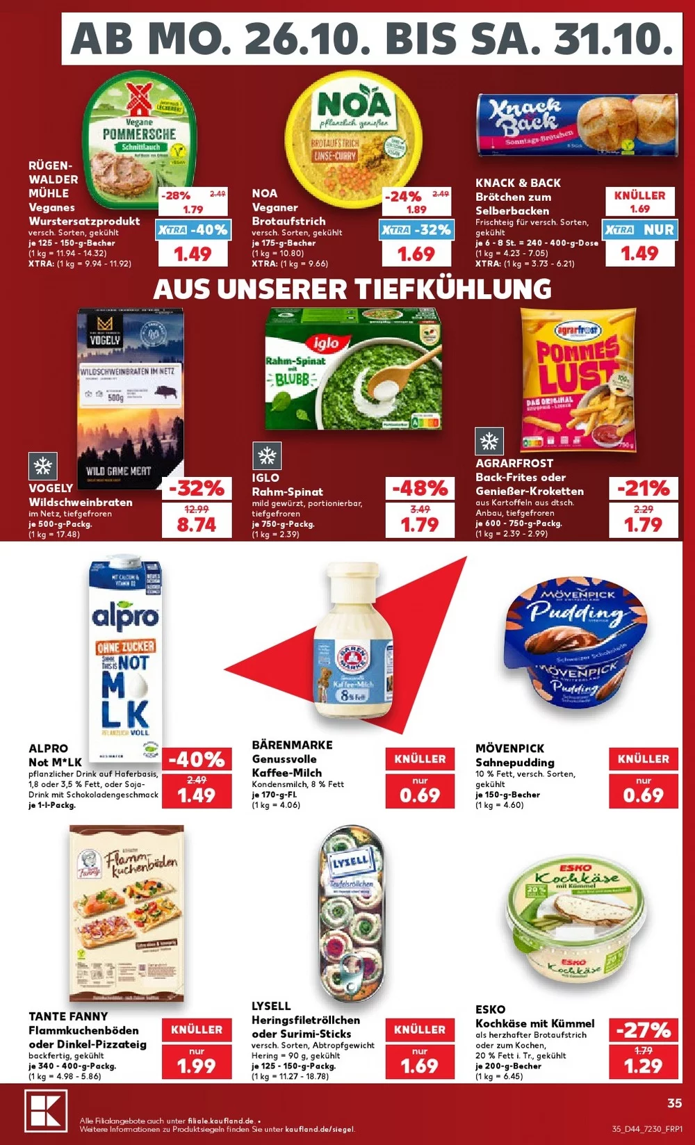 kaufland prospekt oktober 26 31 35