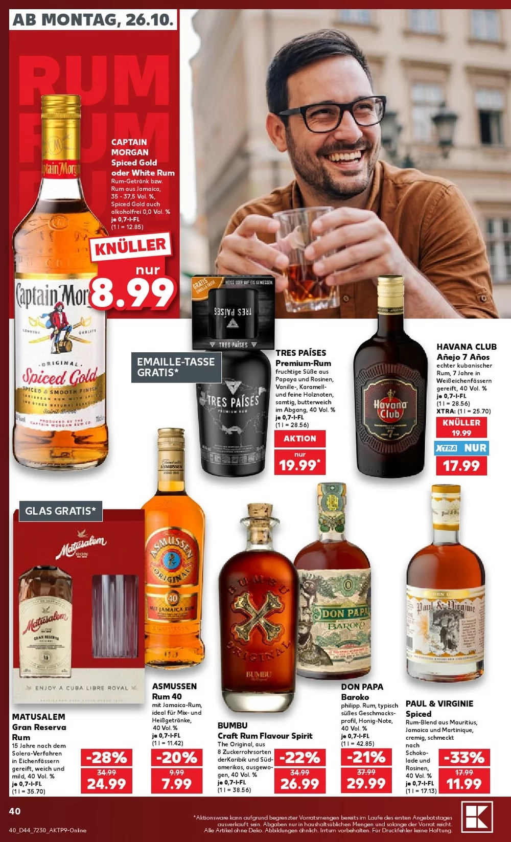kaufland prospekt oktober 26 31 40